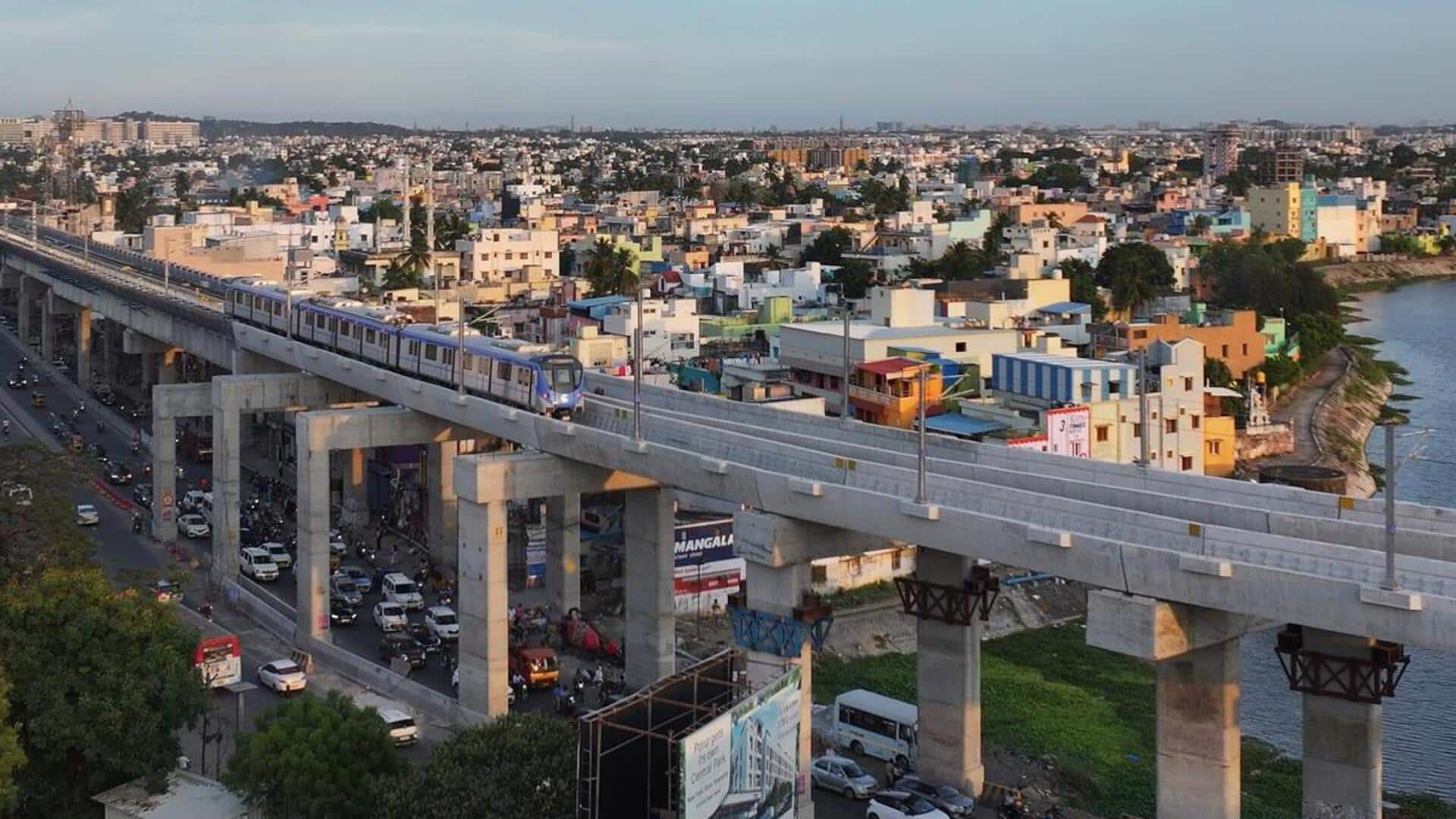 சென்னை மெட்ரோ 2-ஆம் கட்டம்: வடபழனி -பூந்தமல்லி வழித்தடத்தை ஜூலையில் திறந்து வைக்கிறார் பிரதமர் மோடி