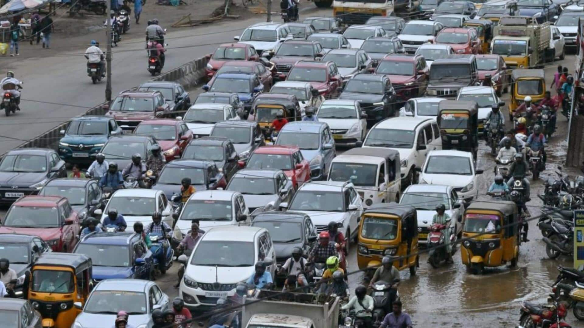 மெட்ரோ பணிகளுக்காக சென்னையில் 3 நாட்களுக்கு சோதனை அடிப்படையில் போக்குவரத்து மாற்றம்