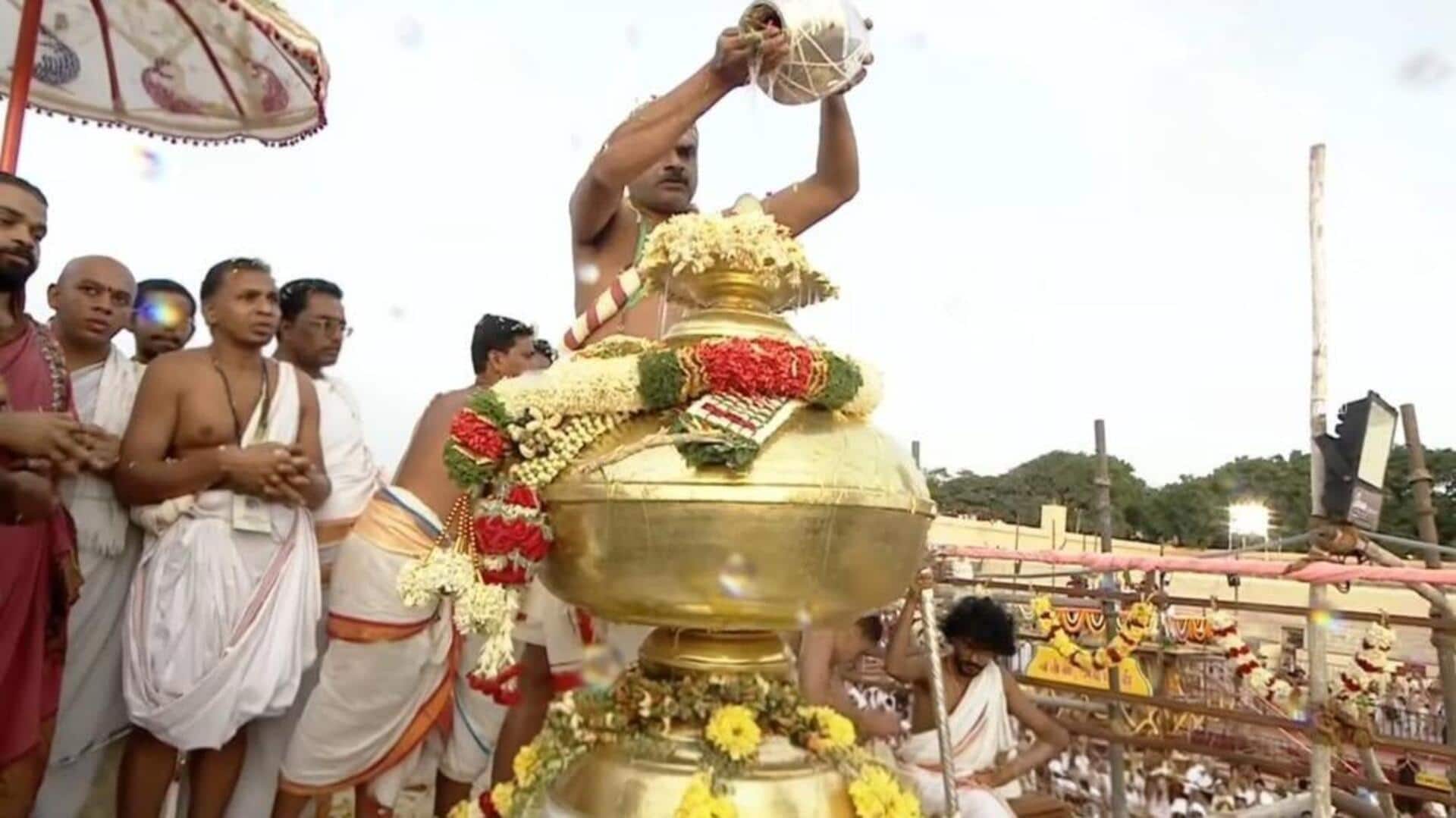 திருச்செந்தூர் முருகன் கோவில் மஹா கும்பாபிஷேகம் கோலாகலம்: லட்சக்கணக்கான பக்தர்கள் தரிசனம் திருச்செந்தூர் முருகன் கோவில் மஹா கும்பாபிஷேகம் கோலாகலம்: லட்சக்கணக்கான பக்தர்கள் தரிசனம்