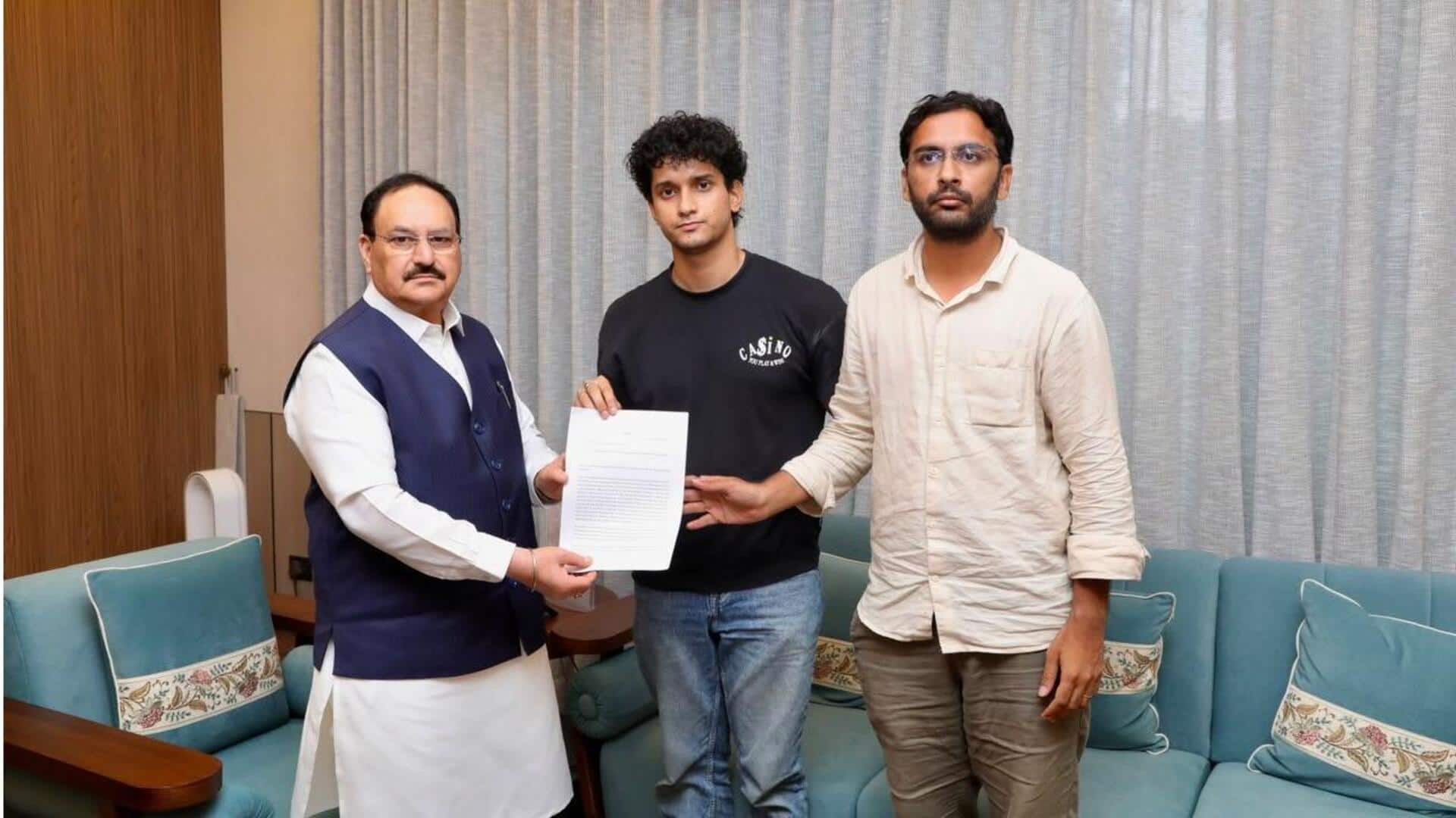 நீட் 2026 விவகாரம்: ஜே.பி. நட்டாவுடன் CJP நடத்திய பேச்சுவார்த்தையின் 3 முக்கிய கோரிக்கைகள்