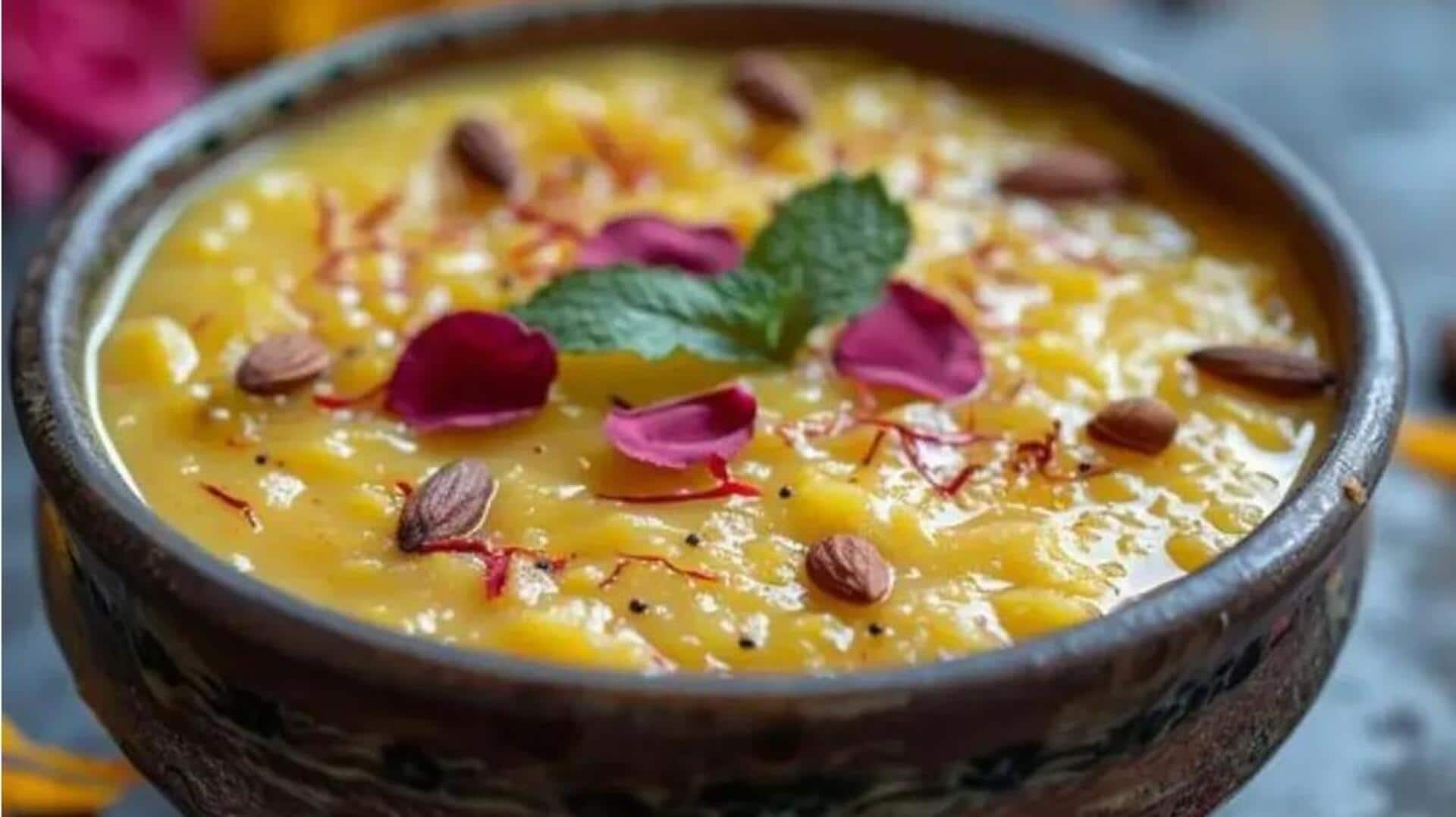 குங்குமப்பூவுடன் கூடிய 5 இனிப்பு வகைகள்: நீங்களும் முயற்சித்துப் பாருங்கள்!