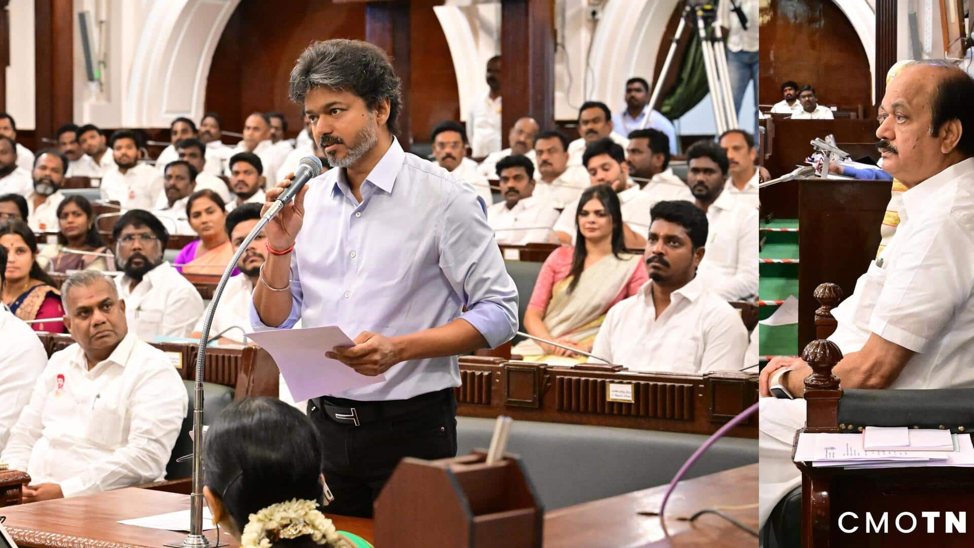 சென்னையில் ரூ.1,200 கோடியில் புதிய தலைமைச் செயலகம்: சட்டப்பேரவையில் முதலமைச்சர் விஜய் அறிவிப்பு