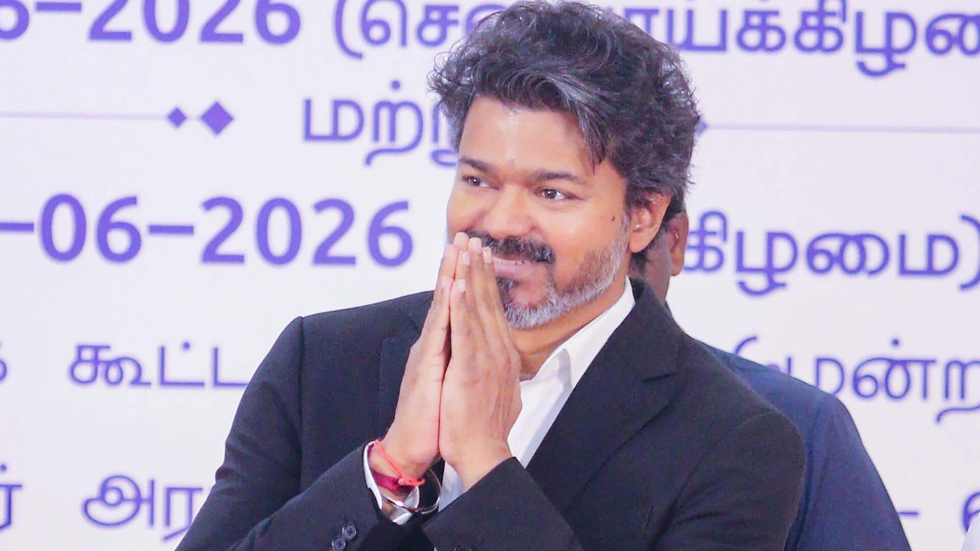 கிருஷ்ணா நீர் பங்கீடு குறித்து ஆந்திர முதல்வர் சந்திரபாபு நாயுடுவுடன் முதல்வர் விஜய் இன்று சந்திப்பு