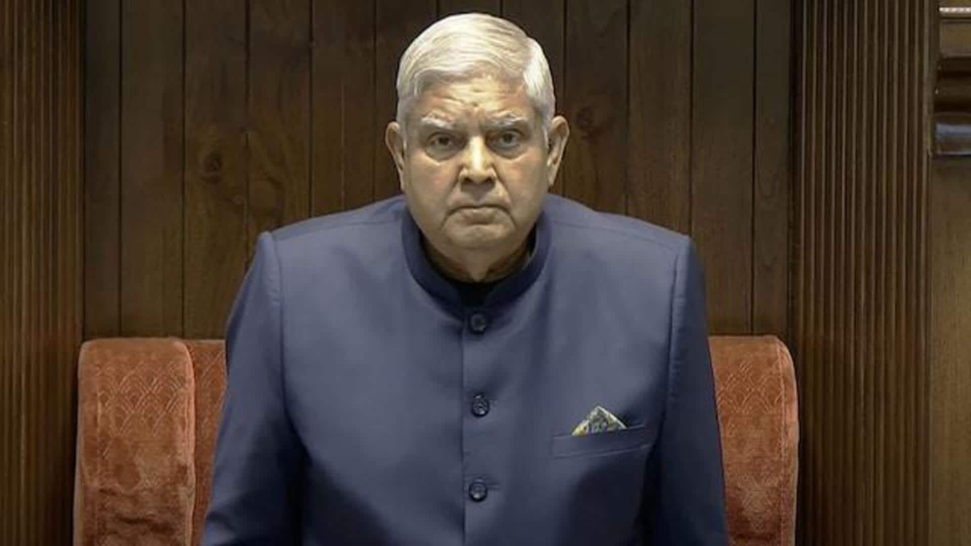 ராஜினாமா சர்ச்சைக்கு மத்தியில் ஜக்தீப் தன்கருக்கு கண்ணியமான பிரியாவிடை அளிக்க காங்கிரஸ் கோரிக்கை ராஜினாமா சர்ச்சைக்கு மத்தியில் ஜக்தீப் தன்கருக்கு கண்ணியமான பிரியாவிடை அளிக்க காங்கிரஸ் கோரிக்கை