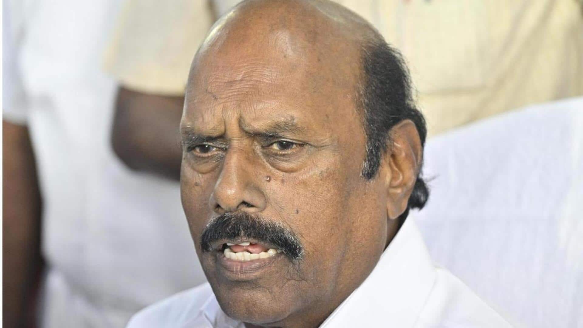 எ.வ.வேலு, மகன் மீது லஞ்ச ஒழிப்புத் துறை வழக்குப் பதிவு: ரூ.8 கோடி மண் திருட்டு புகாரில் நடவடிக்கை