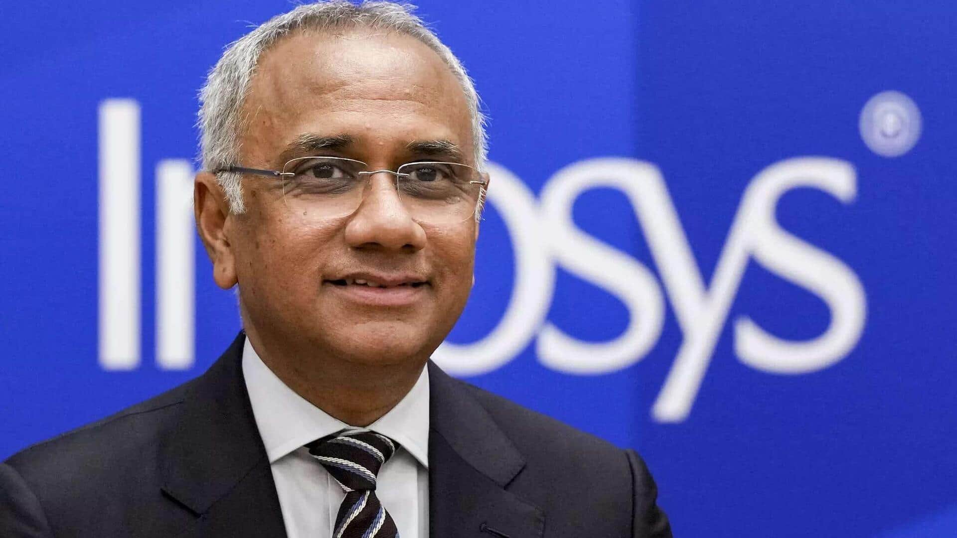 தனது CEO சலில் பரேக்கிற்கு Rs.52 கோடி மதிப்பிலான பங்குகளை வழங்கியது Infosys