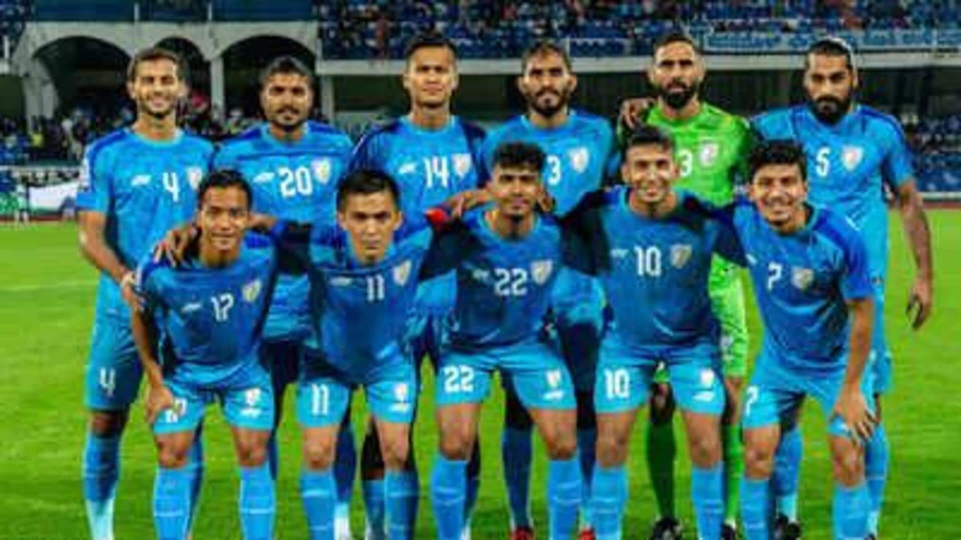 தொடர் தோல்வியால் துவளும் இந்திய ஆடவர் கால்பந்து அணி; ஃபிஃபா தரவரிசையில் 9 ஆண்டுகளில் இல்லாத அளவிற்கு வீழ்ச்சி தொடர் தோல்வியால் துவளும் இந்திய ஆடவர் கால்பந்து அணி; ஃபிஃபா தரவரிசையில் 9 ஆண்டுகளில் இல்லாத அளவிற்கு வீழ்ச்சி