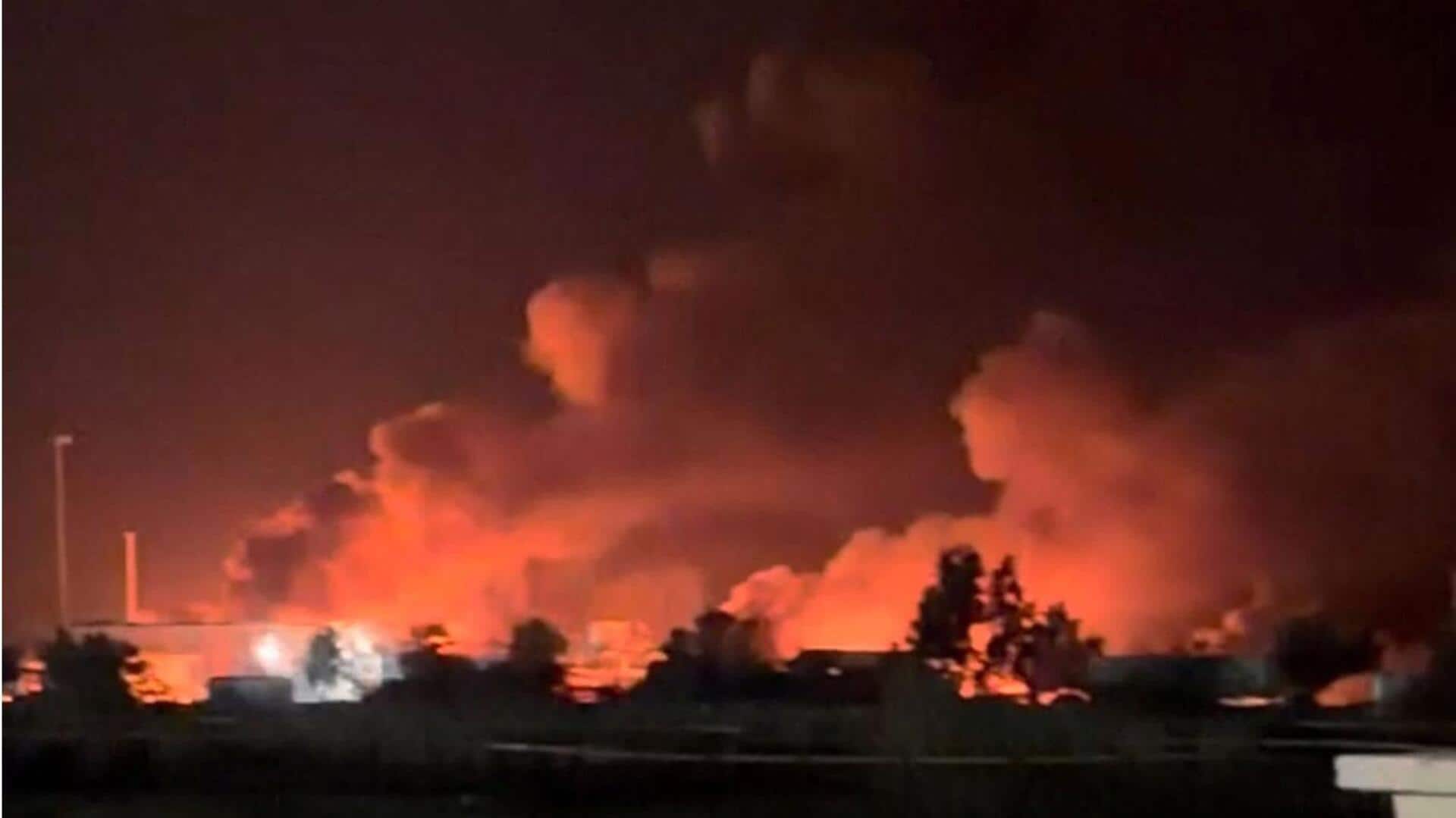 ஈரான் மீது அமெரிக்கா மீண்டும் விடிய விடிய பயங்கர குண்டுமழை; பற்றி எரியும் முக்கிய நகரங்கள், துறைமுகங்கள்