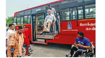 பேருந்துகளில் மாற்று திறனாளிகளிடம் இருந்து புகார் வரக்கூடாது! போக்குவரத்துறை அதிரடி 