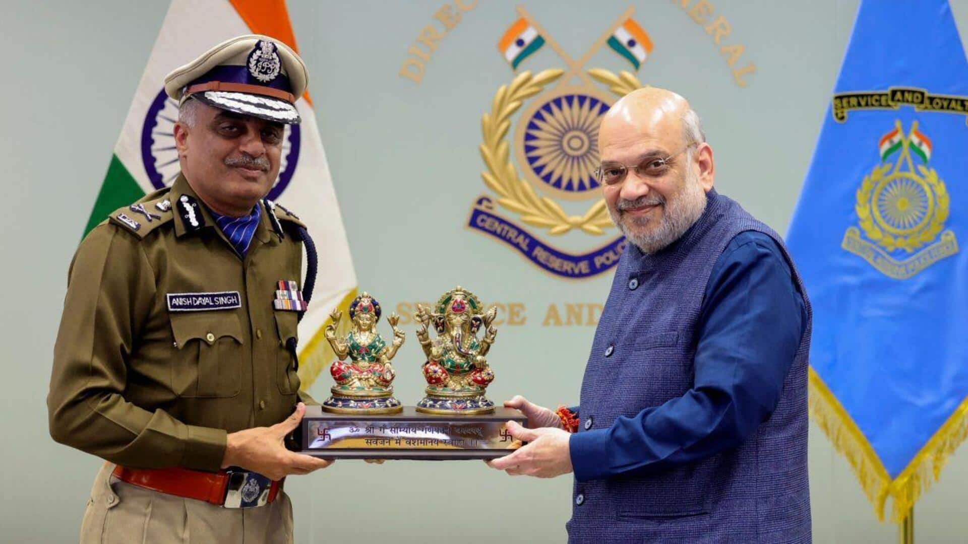 முன்னாள் சிஆர்பிஎஃப் தலைவர் அனிஷ் தயால் சிங் துணை தேசிய பாதுகாப்பு ஆலோசகராக நியமனம்