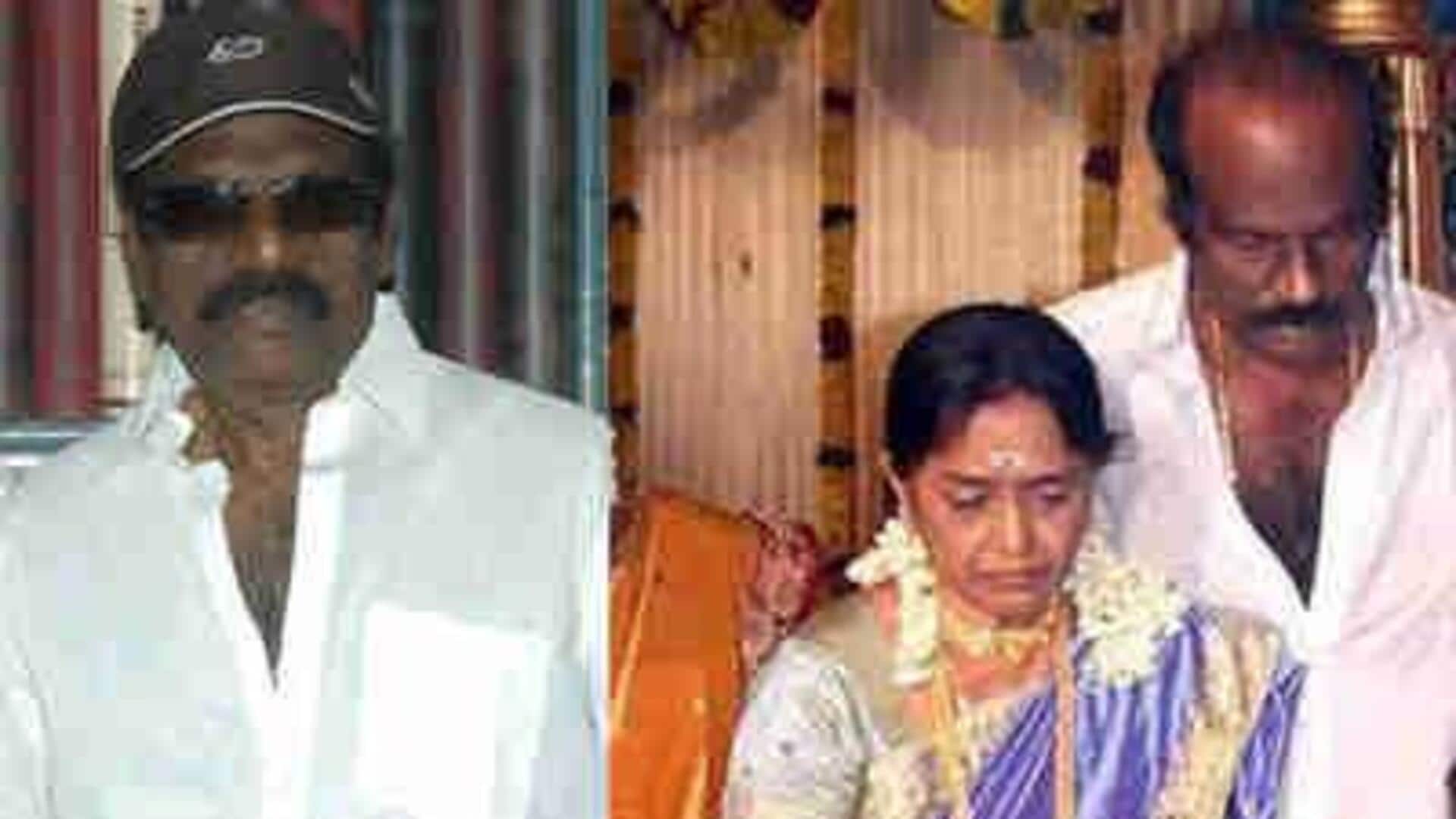 பிரபல நடிகர் கவுண்டமணியின் மனைவி சாந்தி காலமானார் பிரபல நடிகர் கவுண்டமணியின் மனைவி சாந்தி காலமானார்