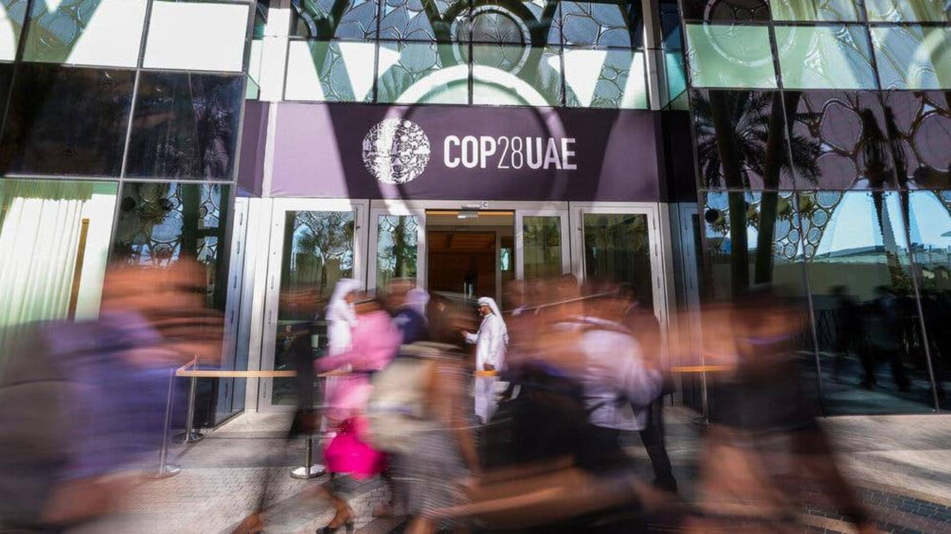 COP28 மாநாடு: புதைபடிவ எரிபொருட்களின் பயன்பாட்டைக் குறைக்க முதல் ஒப்பந்தம்