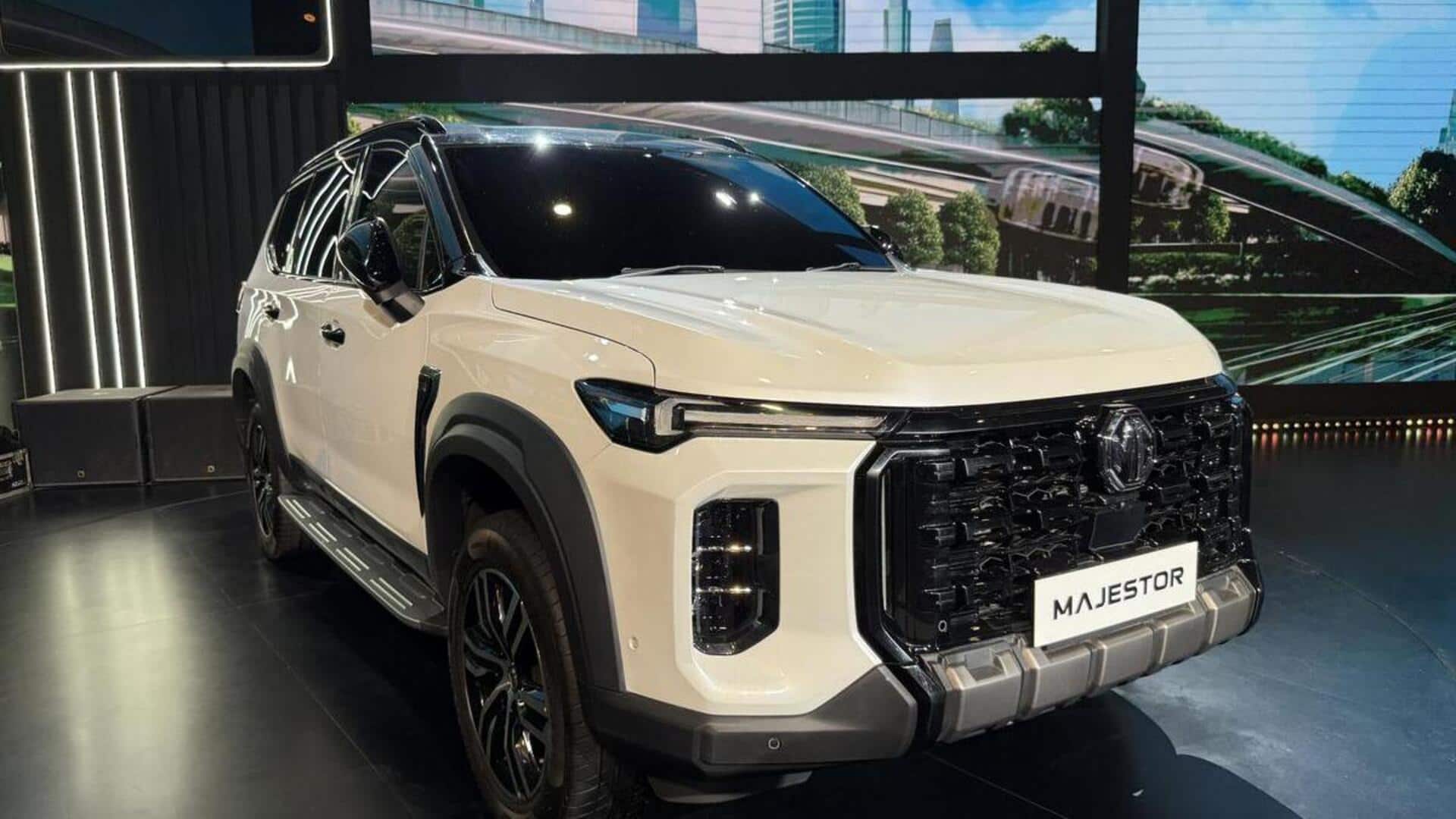 இந்தியாவின் முதல் 'D+ பிரிவு' SUV ஆக MG Majestor அறிமுகம்