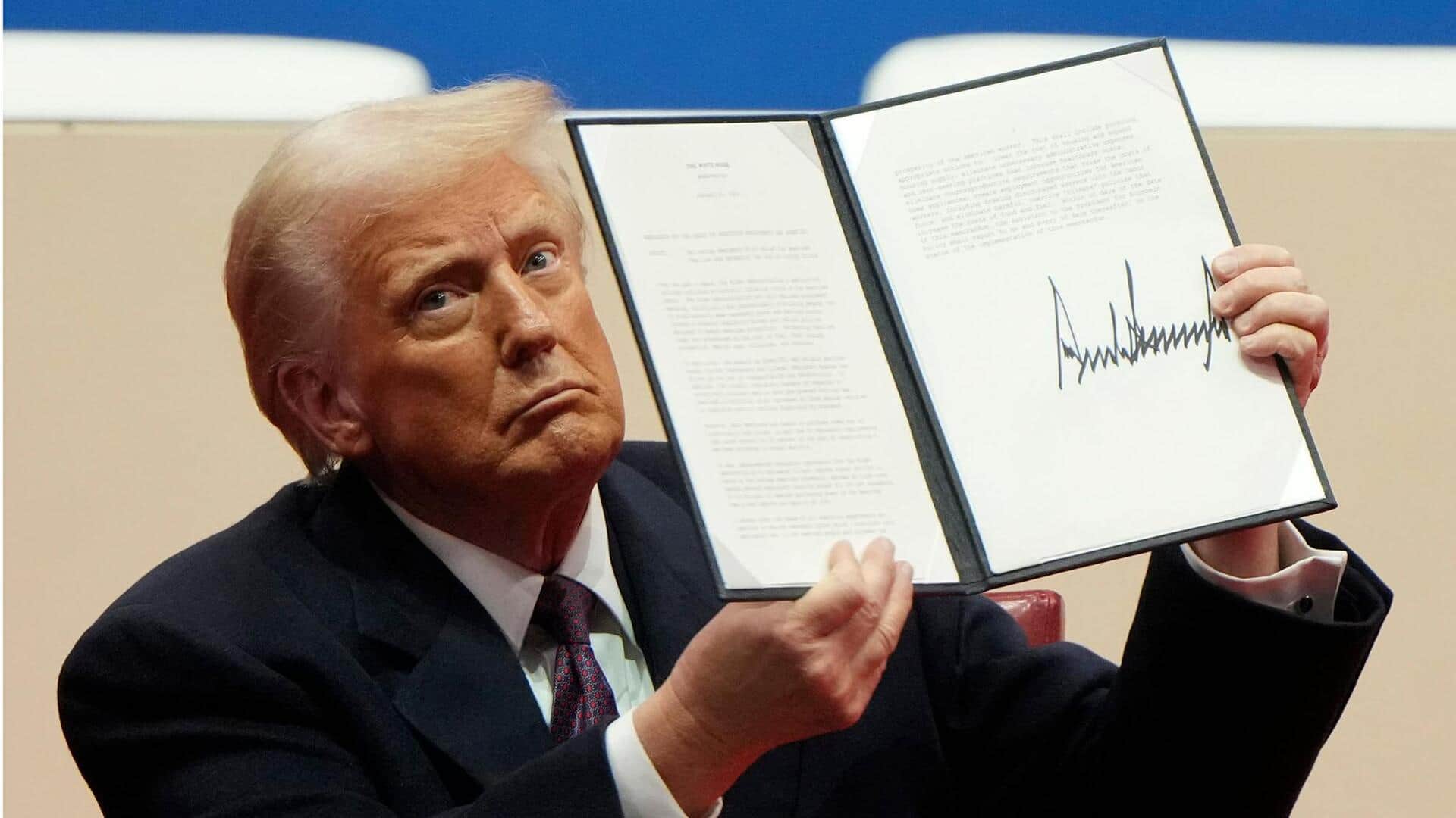 7 நாடுகளுக்கு அமெரிக்காவில் நுழைய தடை விதித்தார் டிரம்ப்