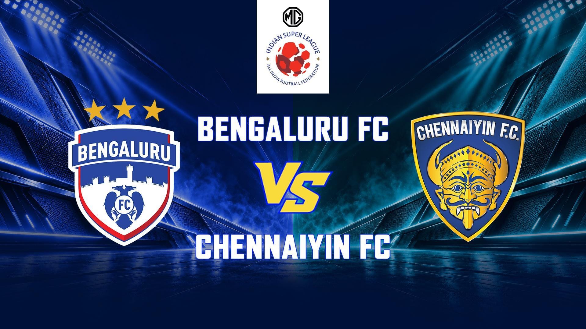ஐஎஸ்எல் கால்பந்து: சென்னையின் எப்.சி. அணியை 2-0 என வீழ்த்தியது பெங்களூரு எப்.சி