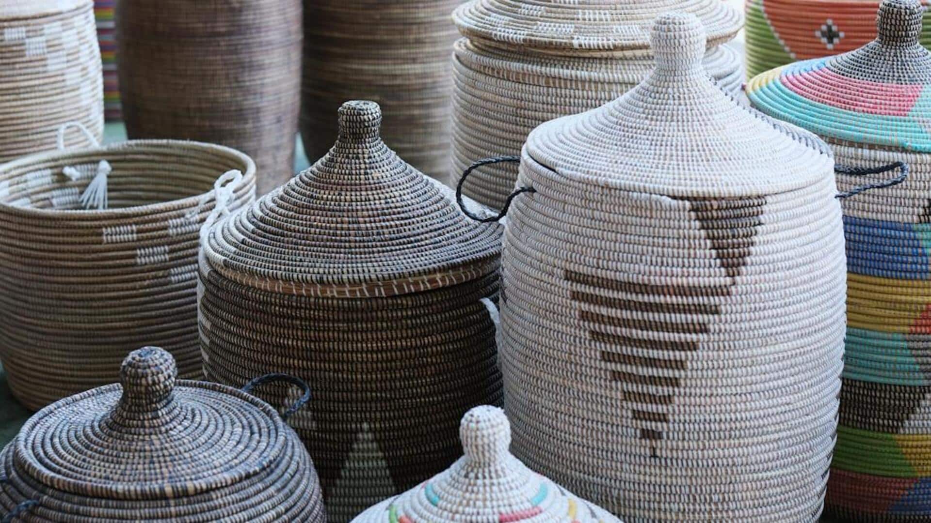 ஆப்பிரிக்காவின் தனித்துவைத்தை பறைசாற்றும் கைவினை கூடைகள்