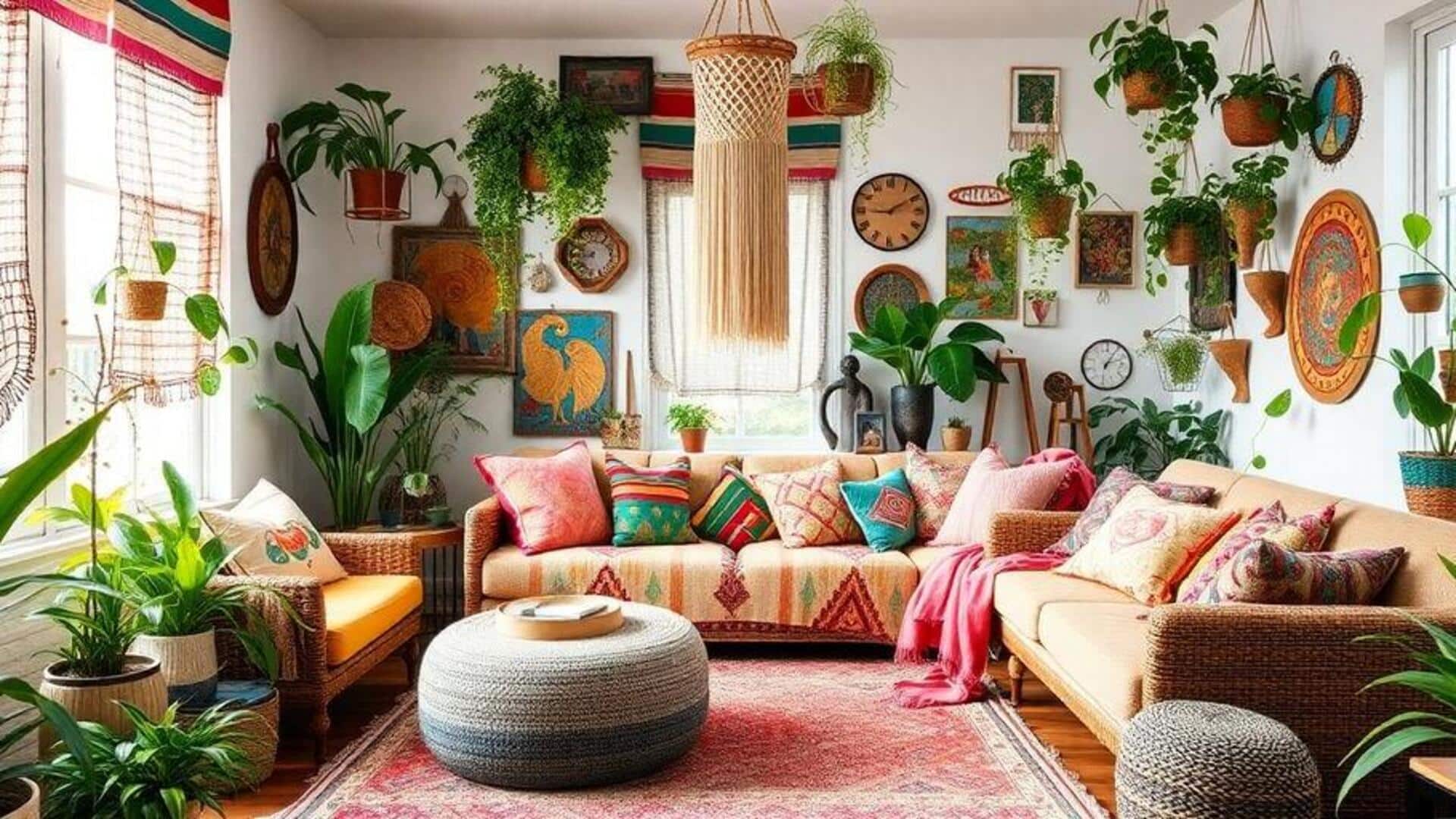 போஹேமியன் ஸ்டைல் வீடுகளுக்கு ஏற்ற 5 காலத்தால் அழியாத டெக்ஸ்டைல் அலங்காரம்