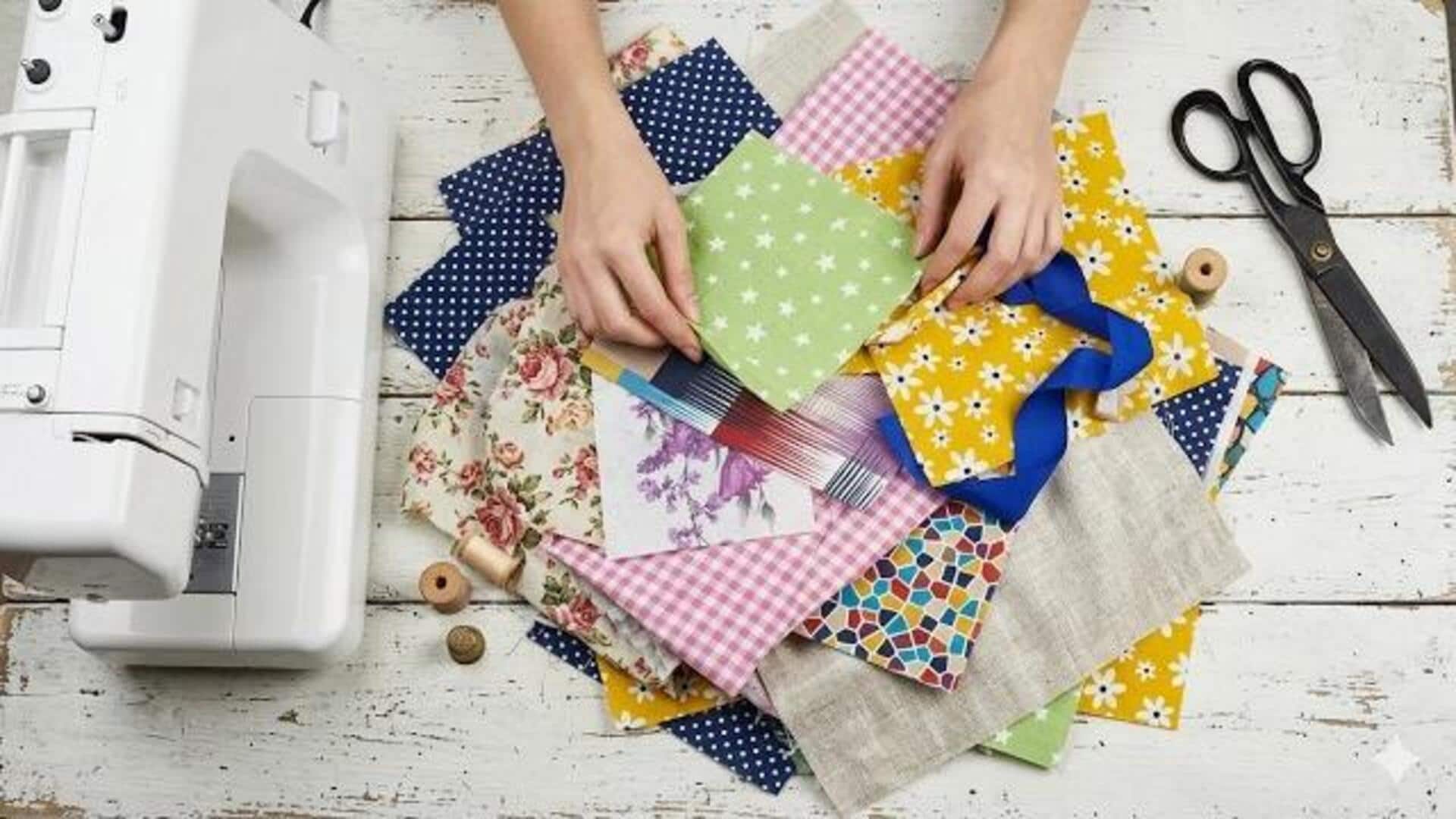 துணித் துண்டுகளை மறுபயன்பாடு செய்ய புத்திசாலித்தனமான வழிகள்