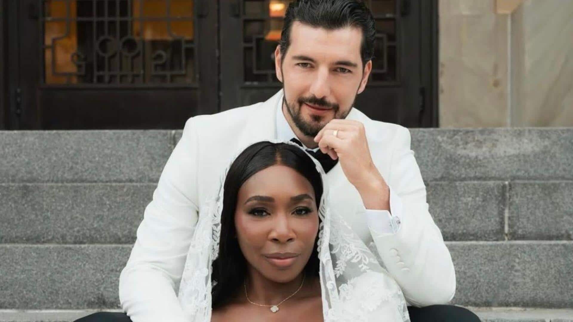 டென்னிஸ் ஜாம்பவான் வீனஸ் வில்லியம்ஸ் ஆண்ட்ரியா பிரெட்டியை மணந்தார்