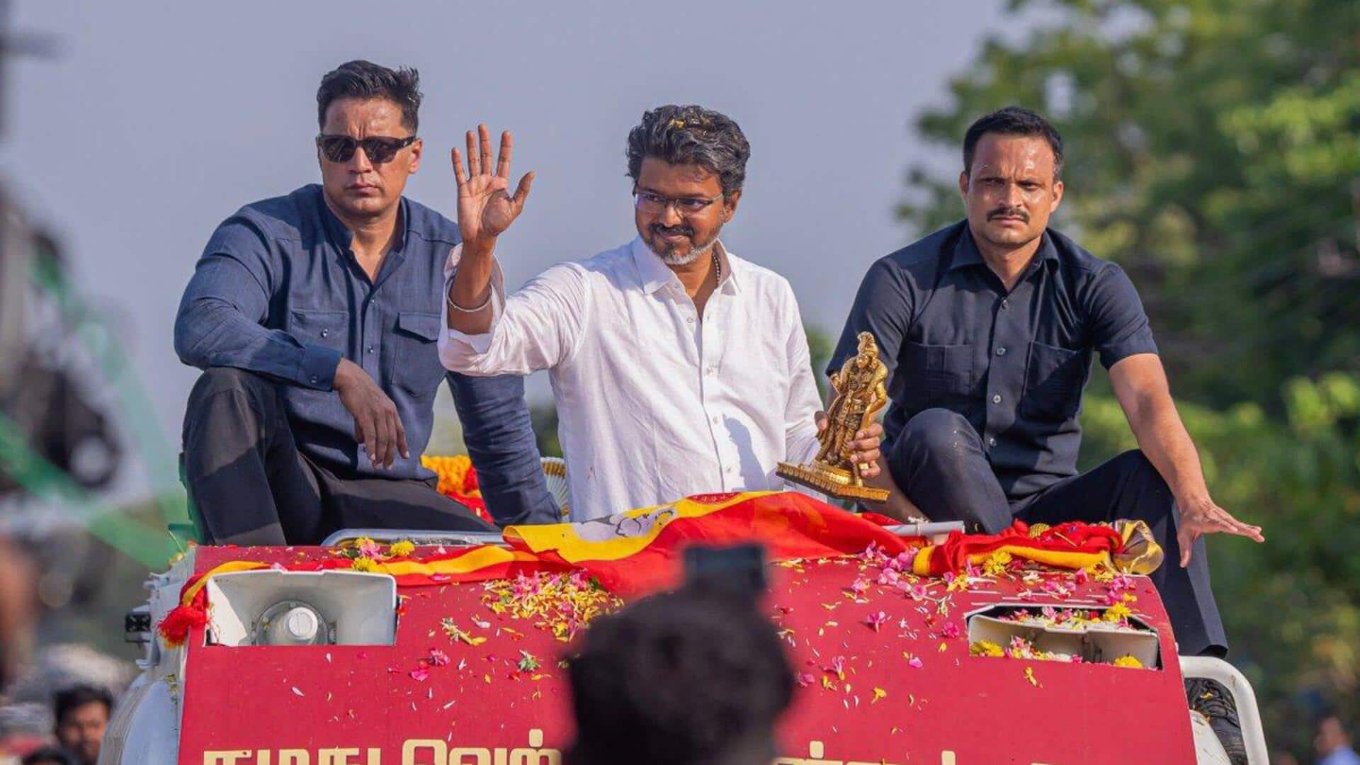 வாக்களித்த மக்களுக்கு நேரில் நன்றி! முதலமைச்சர் விஜய்யின் வருகையால் திருச்சியில் திருவிழாக்கோலம்!