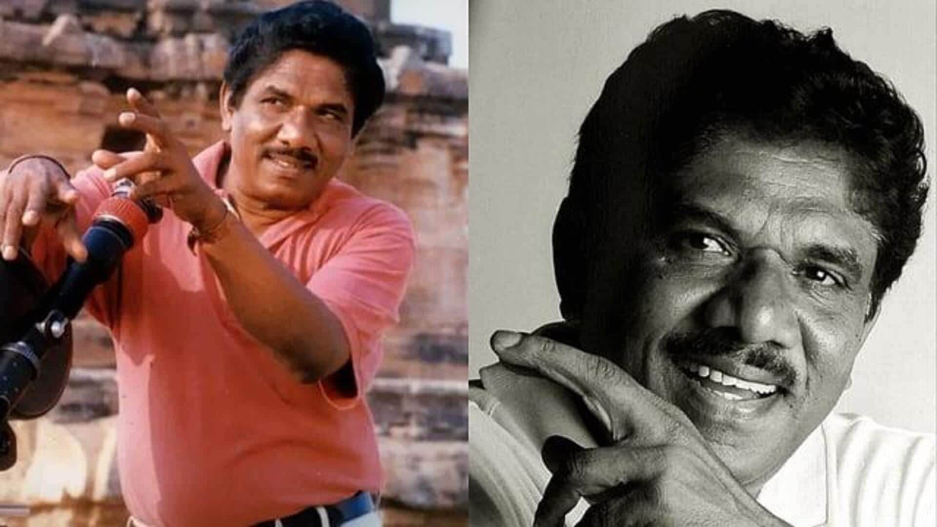 இயக்குநர் பாரதிராஜா மறைவு: இன்று படப்பிடிப்புகள் ரத்து, அரசு மரியாதையுடன் தேனியில் இறுதிச்சடங்கு