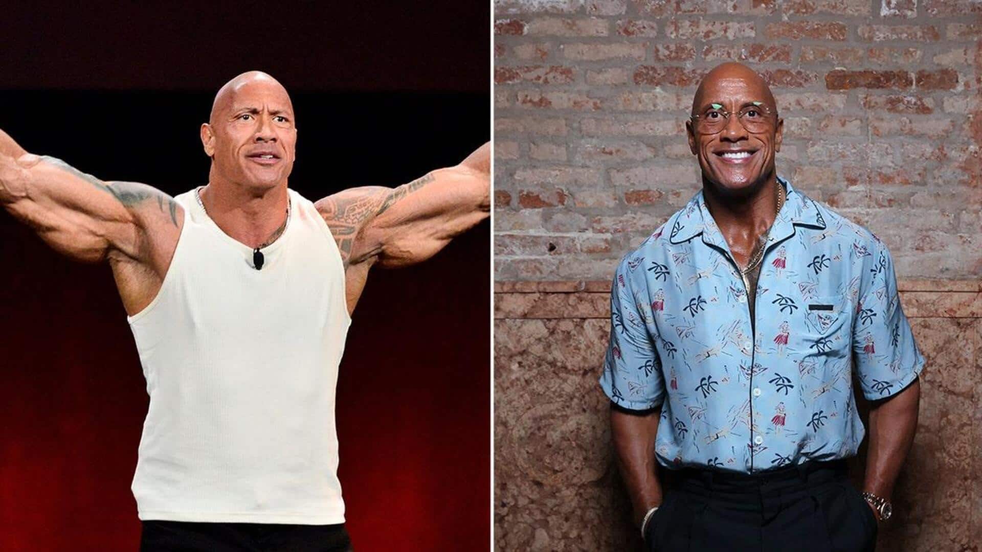 'The Rock' டுவைன் ஜான்சன் தனது சமீபத்திய எடை இழப்புக்கான காரணத்தை வெளிப்படுத்தியுள்ளார் 'The Rock' டுவைன் ஜான்சன் தனது சமீபத்திய எடை இழப்புக்கான காரணத்தை வெளிப்படுத்தியுள்ளார்