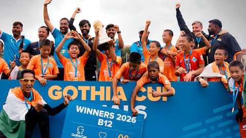 கோதியா கோப்பை கால்பந்து 2026: பிரேசிலை வீழ்த்தி இந்திய அணி வரலாற்று சாதனை