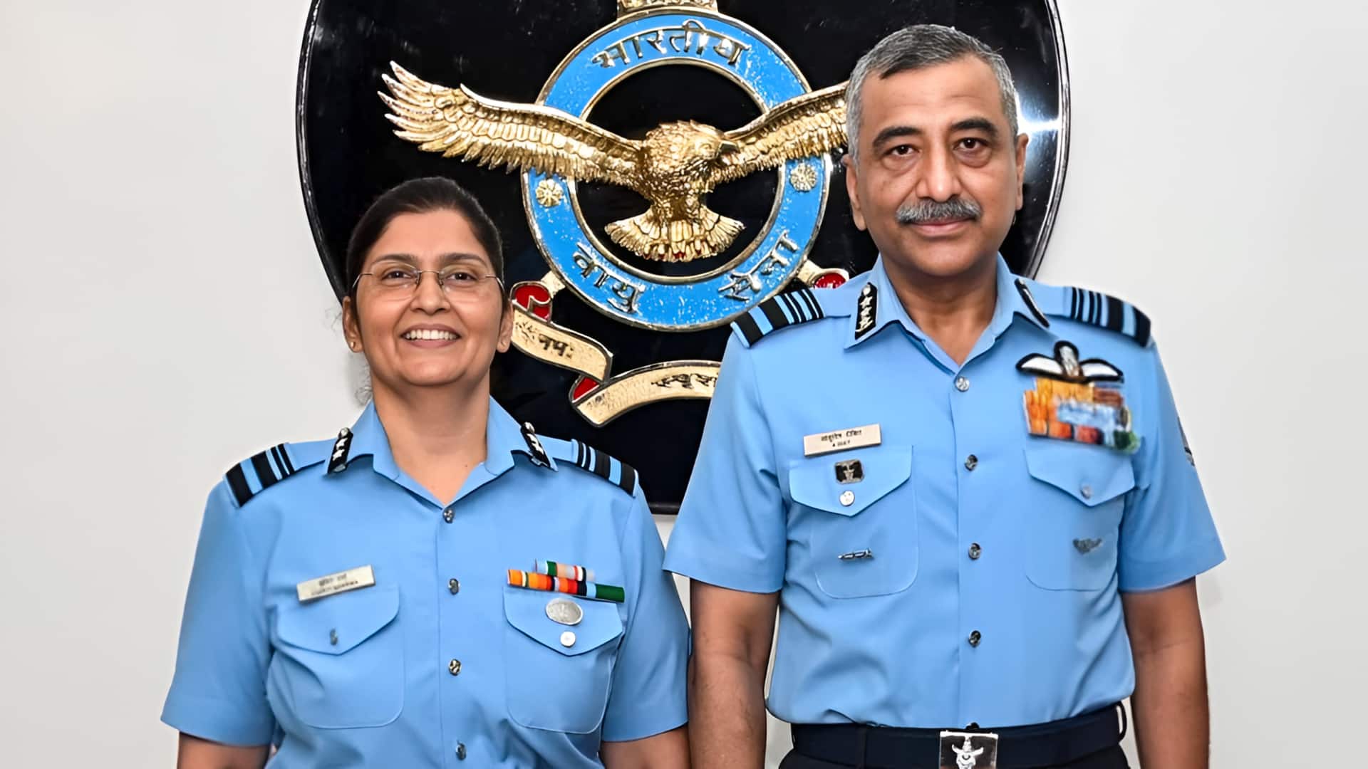 இந்திய விமானப்படை சாதனை: ஏர் வைஸ் மார்ஷலாக பதவியேற்ற முதல் பெண் அதிகாரி சக்தி சர்மா