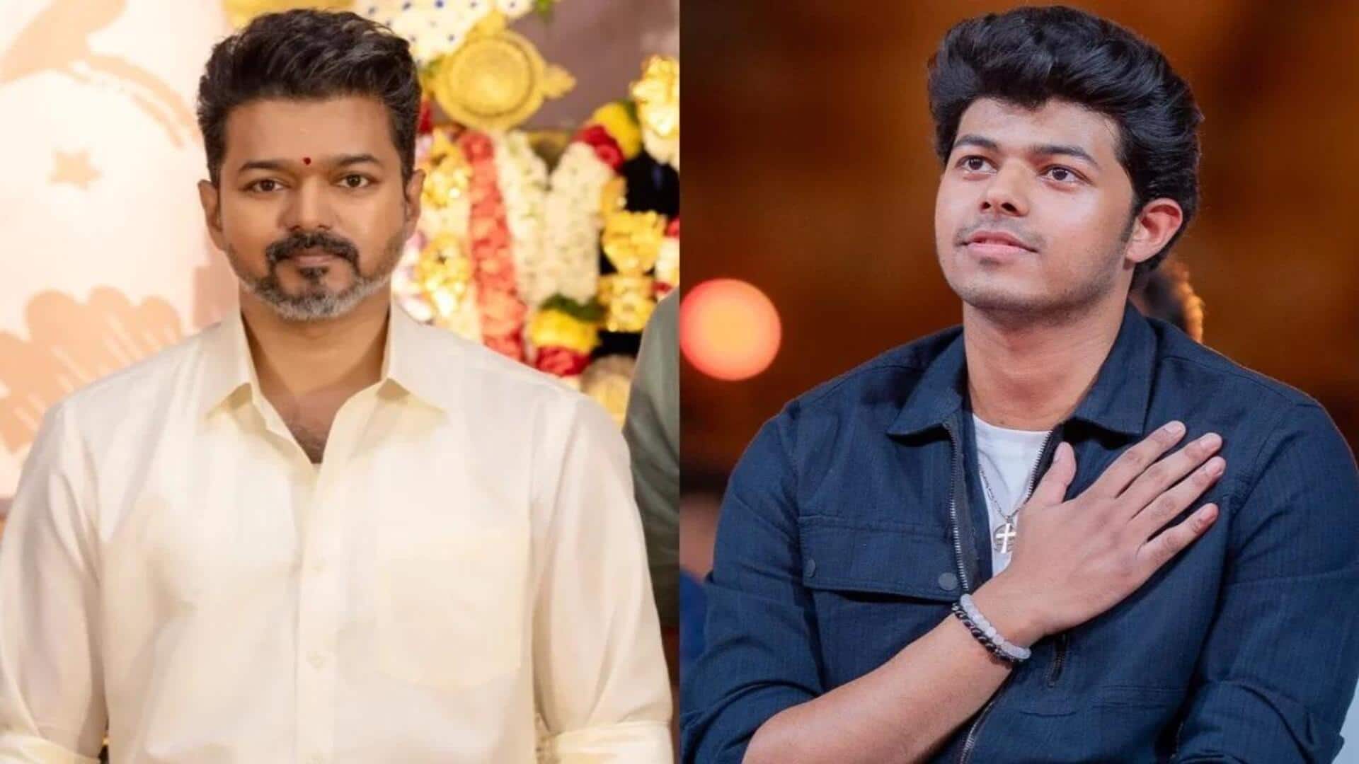 தமிழக முதல்வர் விஜய் உடனான ஒப்பீட்டு வீடியோக்களுக்கு ஜேசன் சஞ்சய் பதில்