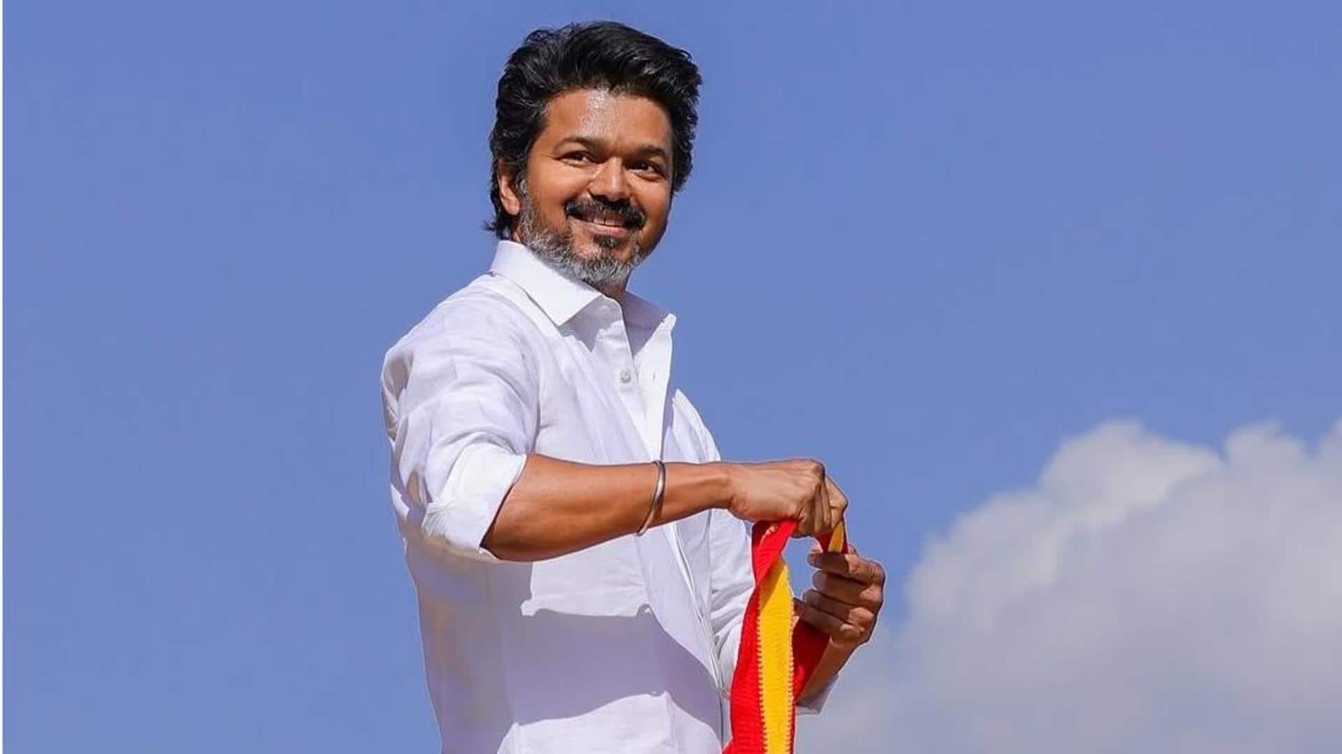 பெரம்பூர் தொகுதியில் போட்டியிடும் விஜய் தாக்கல் செய்த சொத்து விவரப் பட்டியல்