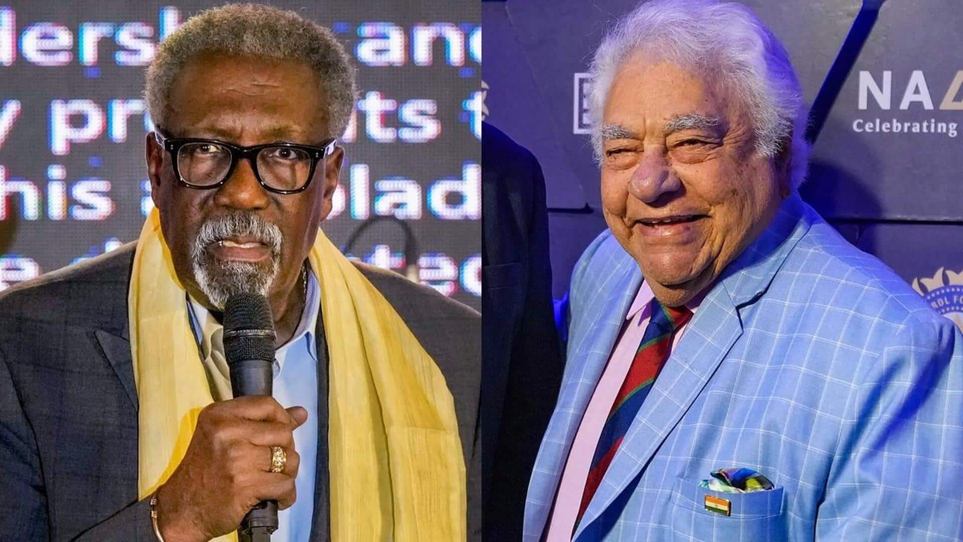 INDvsENG 4வது டெஸ்ட்: ஓல்ட் டிராஃபோர்ட் ஸ்டாண்டுகளுக்கு ஃபரூக் இன்ஜினியர் மற்றும் கிளைவ் லாய்டு பெயர் வைப்பு