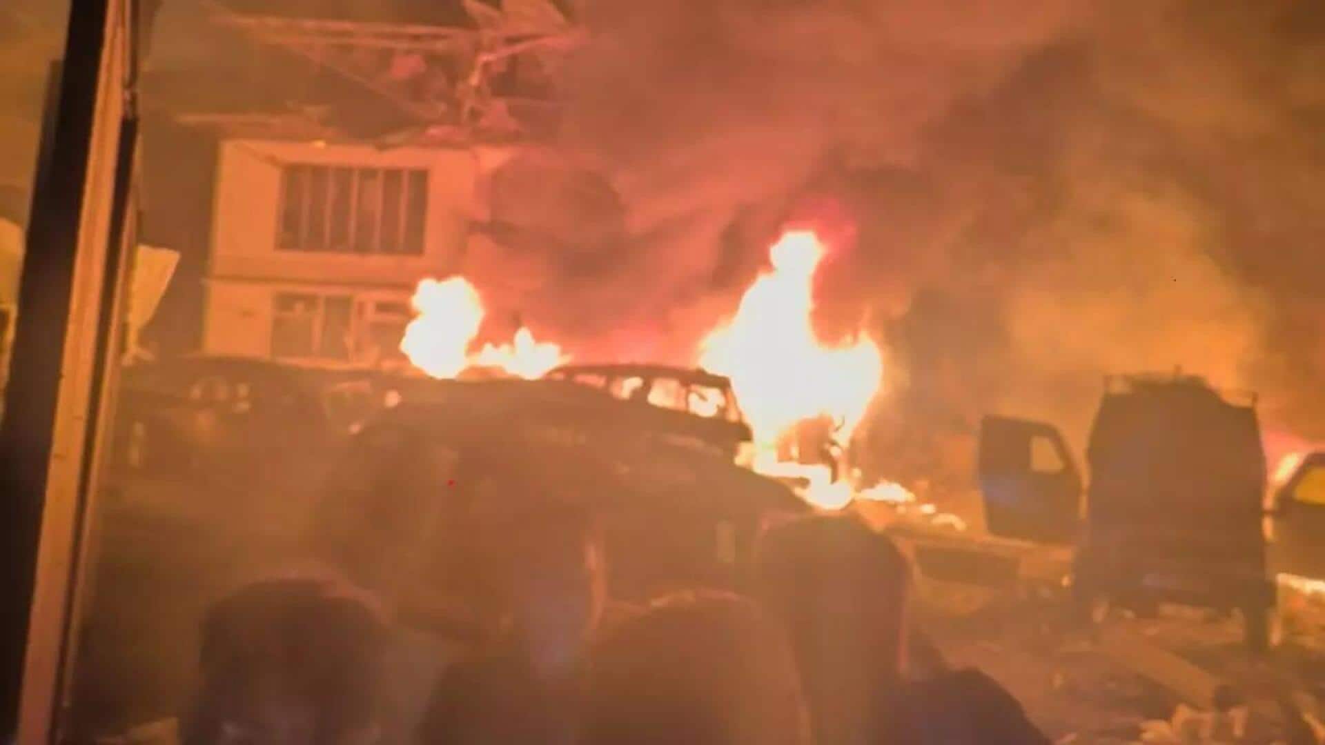 ஜம்மு காஷ்மீர் காவல் நிலையத்தில் பயங்கர வெடிவிபத்தில் 9 பேர் உயிரிழப்பு; 29 பேர் காயம்