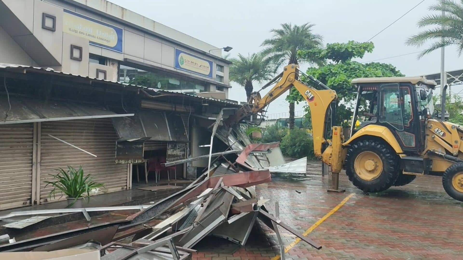 சென்னை ஏர்போர்ட் அருகே இருந்த பிரபல தனியார் ஹோட்டலை சீல் வைத்த அதிகாரிகள்