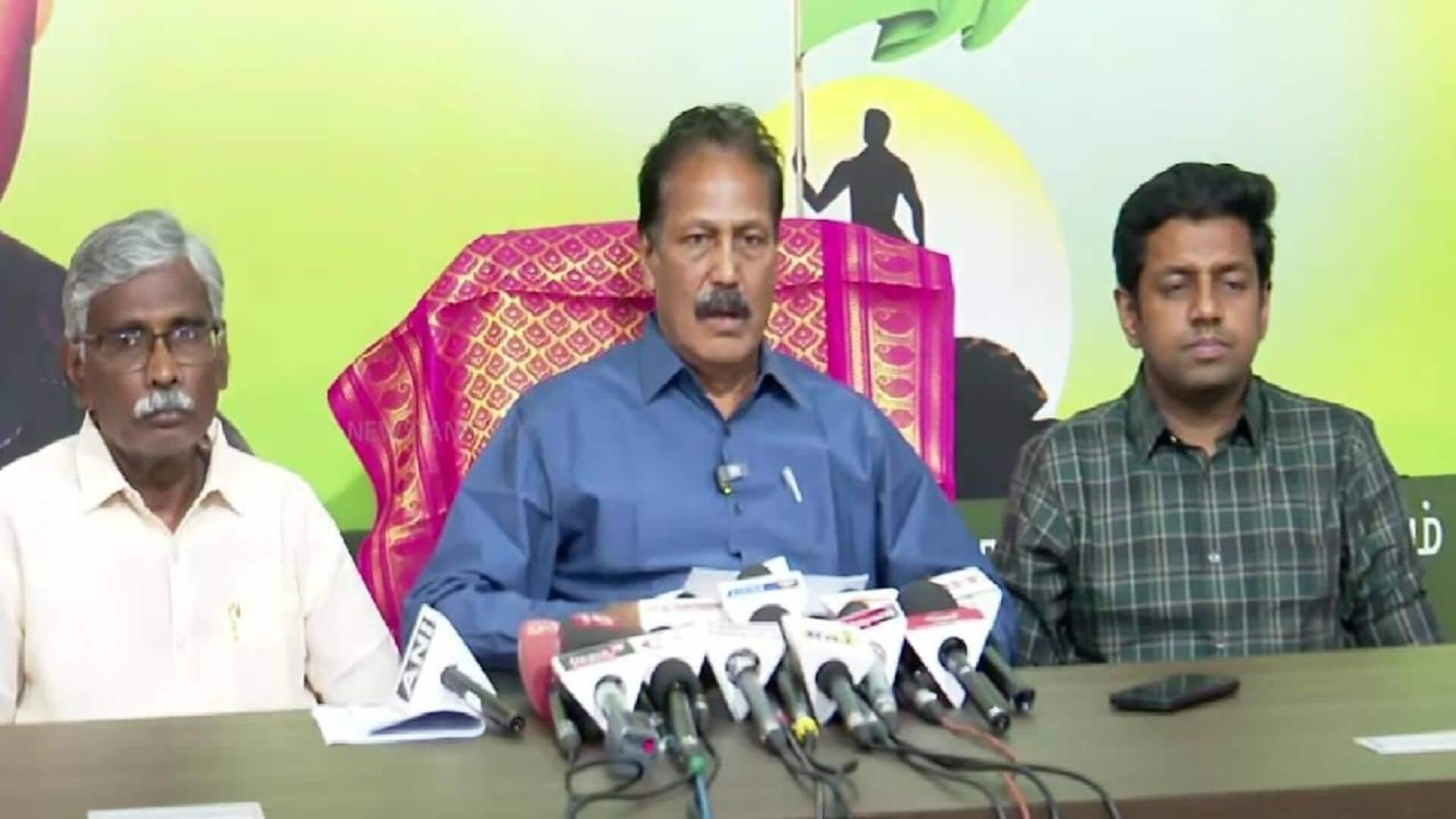 அதிமுக கூட்டணியில் பிளவு: 70 தொகுதிகளில் தனித்துப் போட்டி - டாக்டர் கிருஷ்ணசாமி அதிரடி!