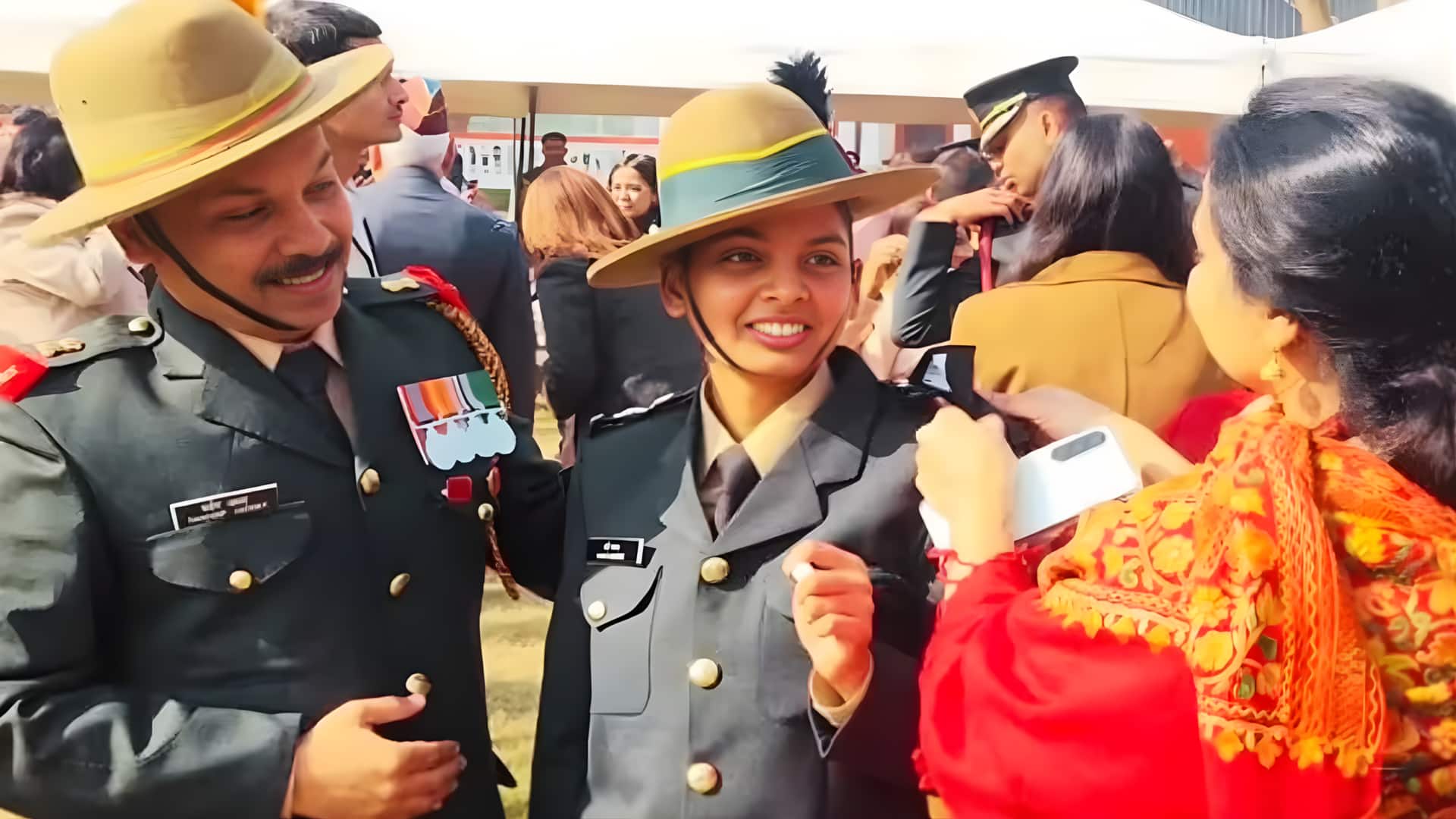 இந்தியாவில் 93 ஆண்டுகளில் முதல்முறை; வரலாறு படைத்தார் பெண் ராணுவ அதிகாரி சாய் ஜாதவ்