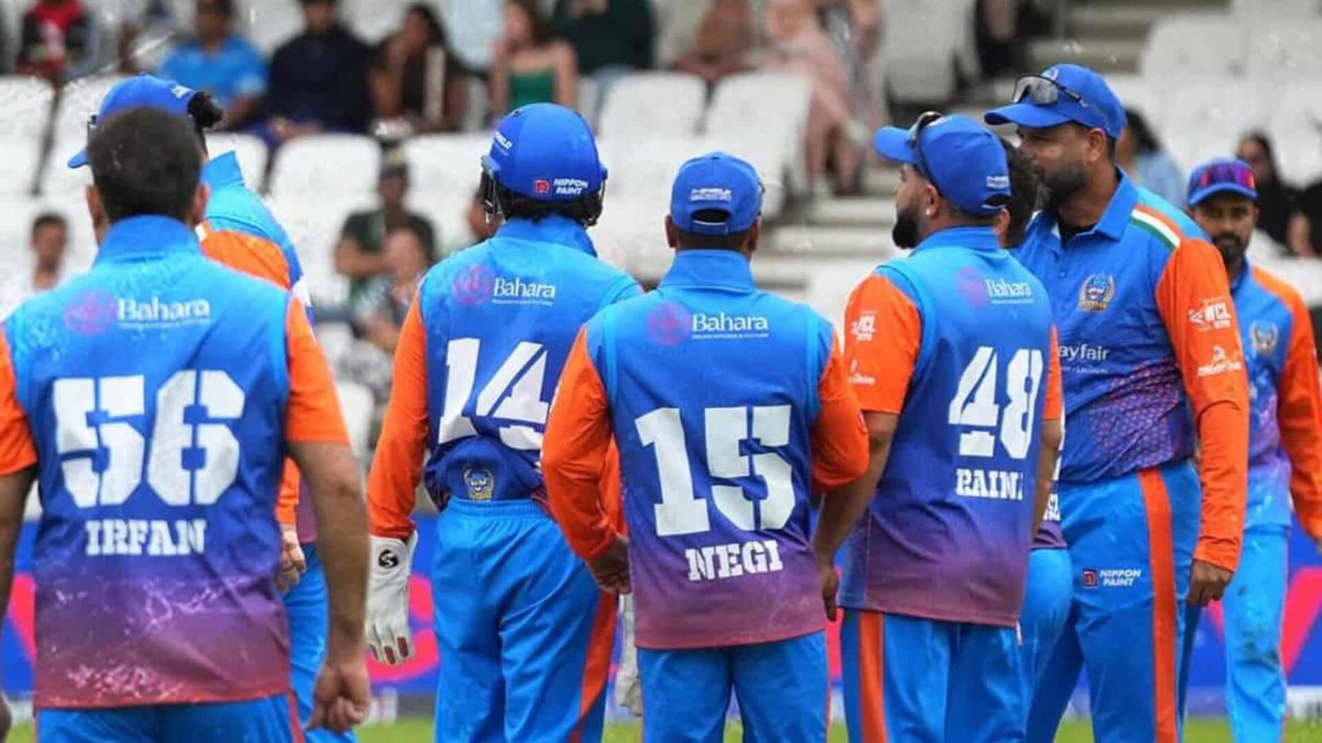 WCL 2025: அரையிறுதியில் பாகிஸ்தானுடன் விளையாட இந்திய லெஜண்ட்ஸ் கிரிக்கெட் அணி மறுப்பு WCL 2025: அரையிறுதியில் பாகிஸ்தானுடன் விளையாட இந்திய லெஜண்ட்ஸ் கிரிக்கெட் அணி மறுப்பு