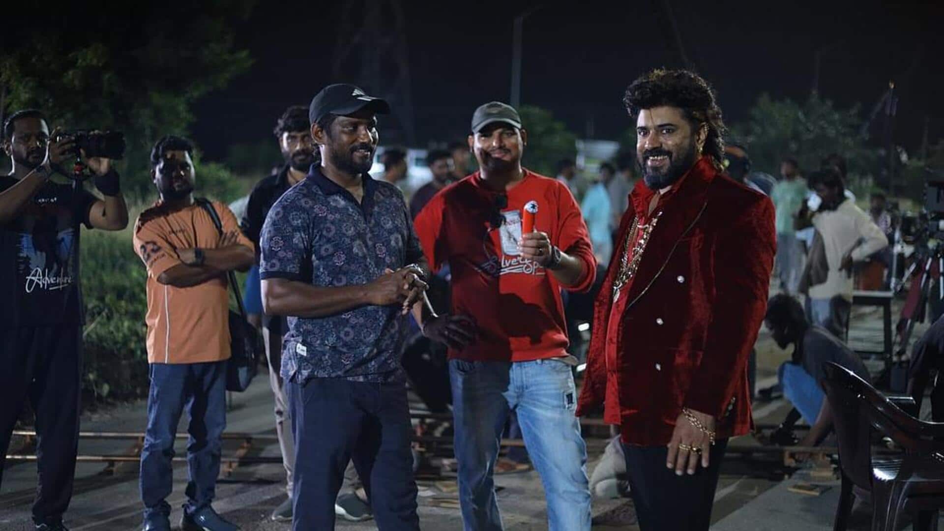 பென்ஸ் திடைபடத்தின் 4-வது கட்டப் படப்பிடிப்பு; குழுவினருடன் இணைந்த நிவின் பாலி