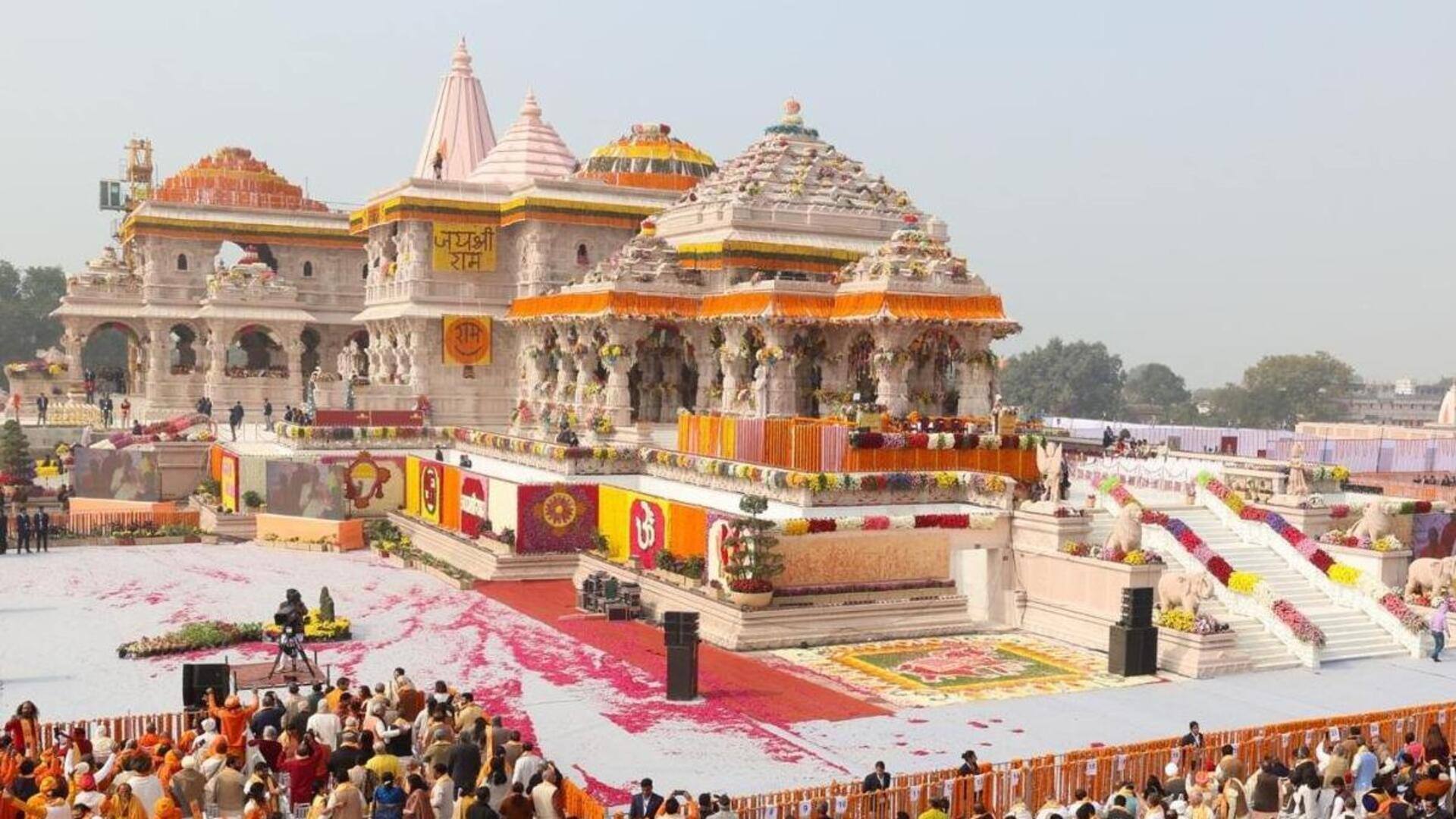 ராமர் கோயில் கும்பாபிஷேகத்தை தொடர்ந்து, மேலும் 13 கோயில்கள் கட்ட திட்டம் 