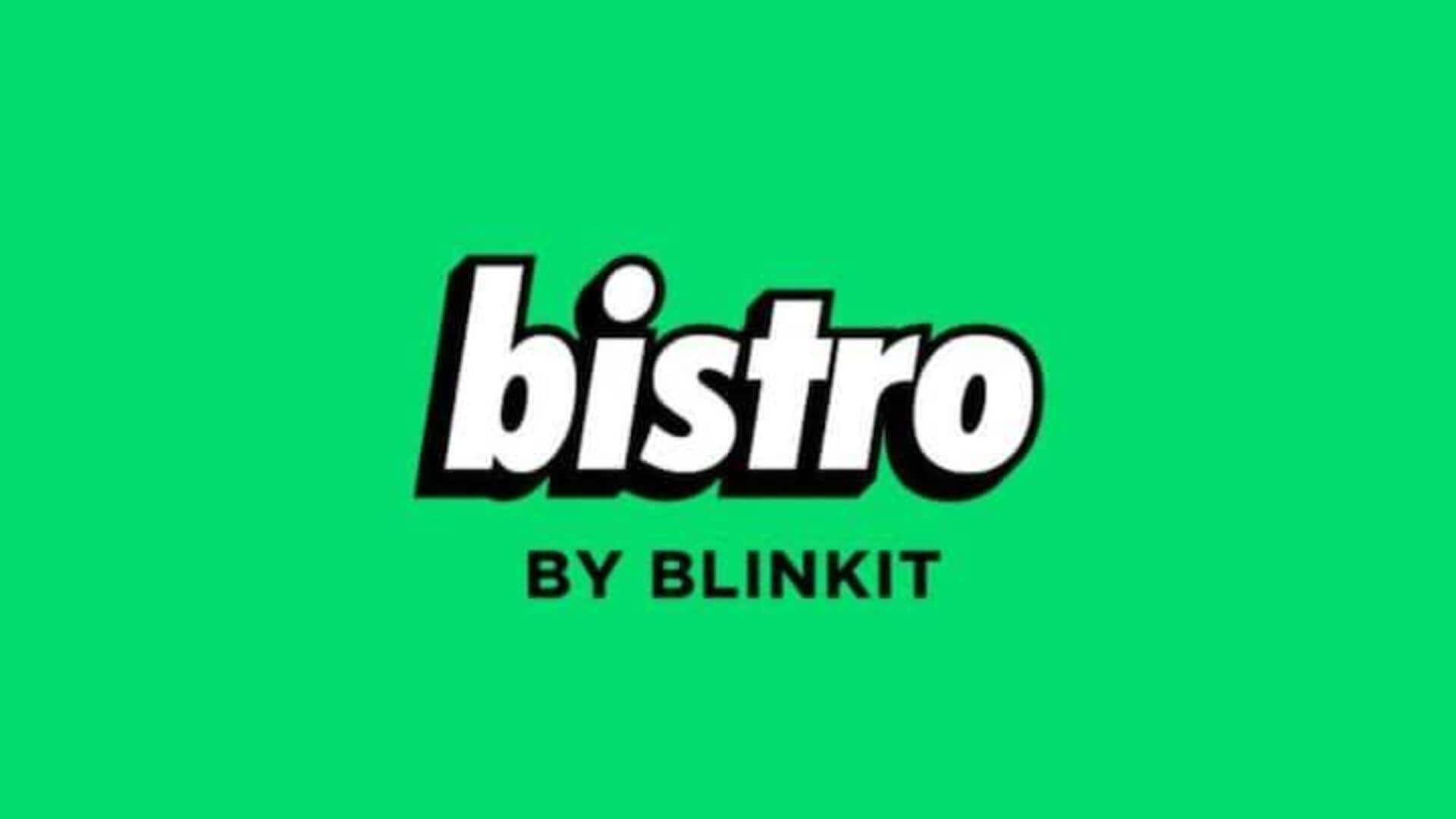 Bistro: Zepto Cafeக்கு போட்டியாக 10 நிமிட உணவு டெலிவரியில் இறங்கிய BlinkIt