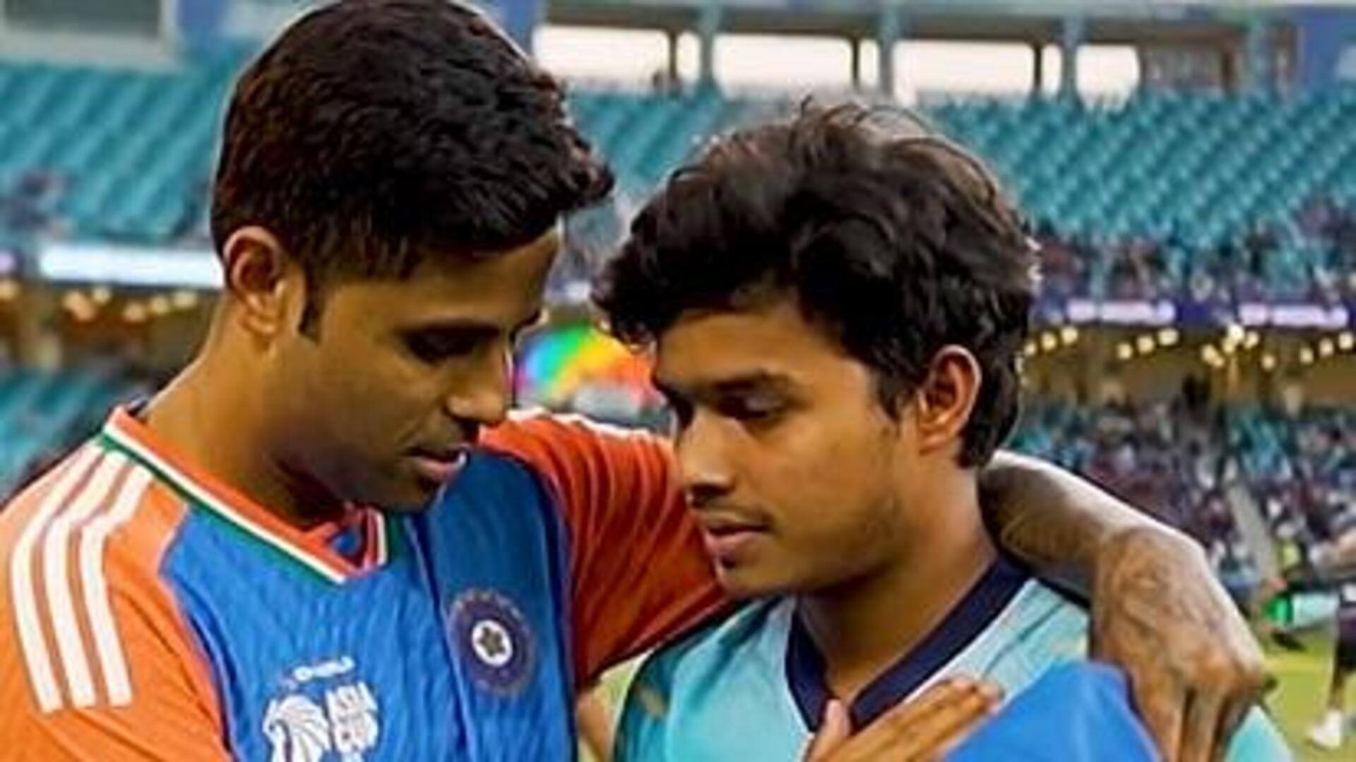 தந்தையை இழந்த இலங்கை வீரர் துனித் வெல்லாலகேவுக்காக சூர்யகுமார் யாதவ் செய்த உருக்கமான செயல்