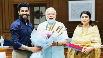கடின உழைப்பு மற்றும் அர்ப்பணிப்புக்கு சிறந்த எடுத்துக்காட்டு! பிரதமர் மோடிக்கு ஜடேஜா புகழாரம்!
