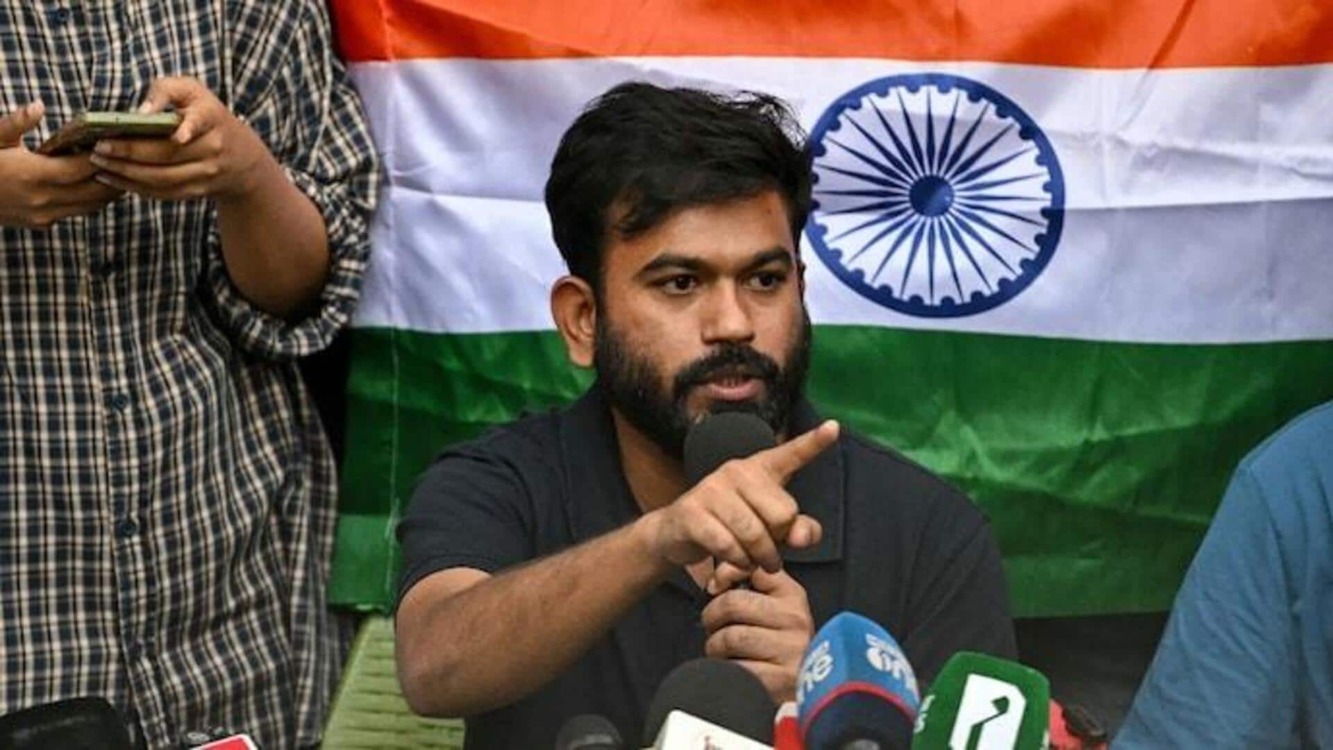 அபிஜீத் திப்கேவுக்கு நிபந்தனை ஜாமீன்: கன்னாட் பிளேஸ் போராட்டத்தில் கைதானவர் விடுதலை