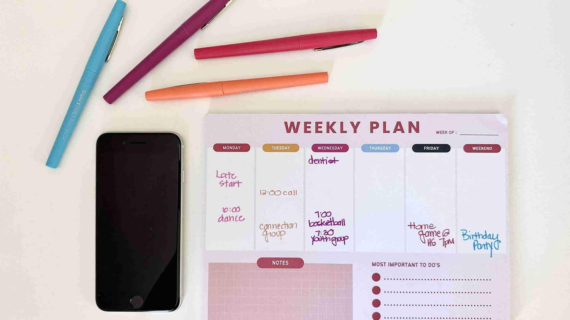 வாராந்திர வேலைகளை எளிதாக்குவது எப்படி? இங்கே சில வழிகள்!