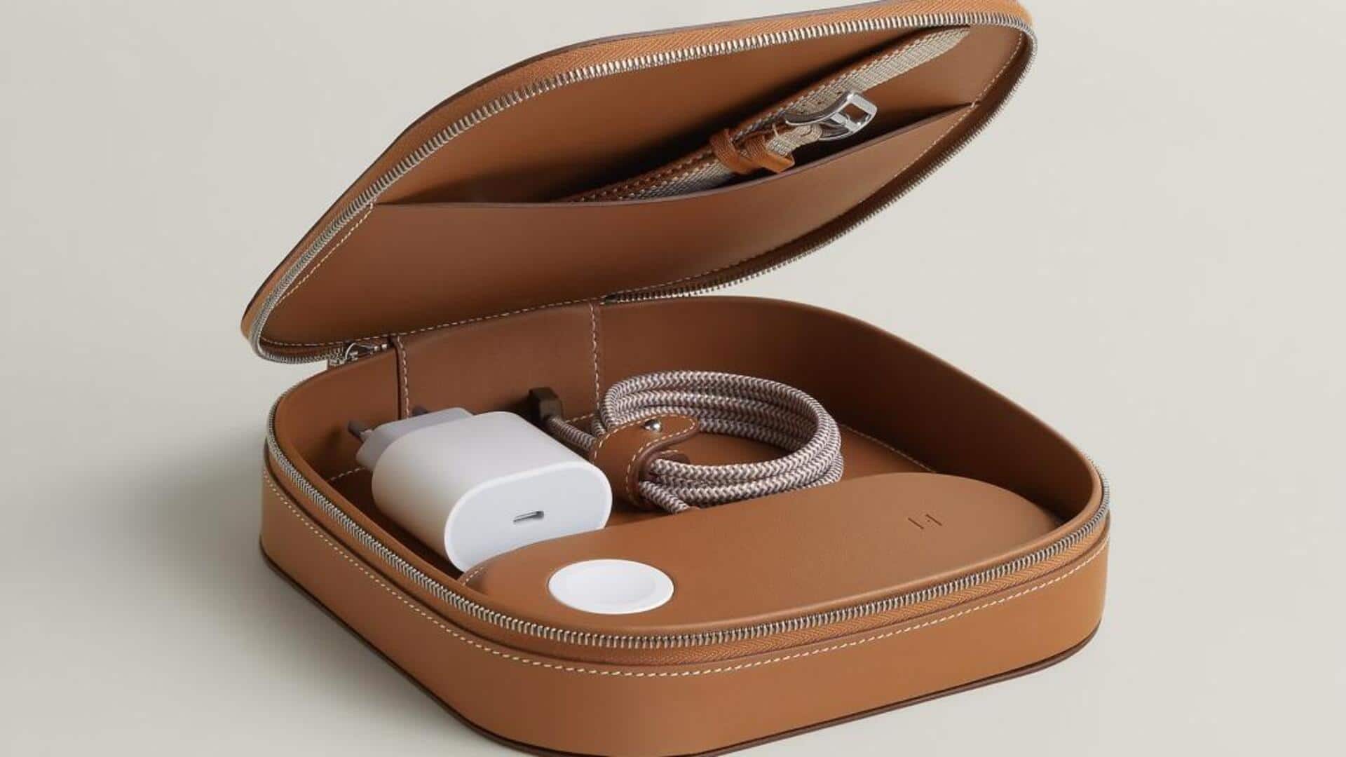 ஆடம்பர தொழில்நுட்பத்துடன் ₹5 லட்சத்திற்கு வயர்லெஸ் சார்ஜர் வழங்கும் ஹெர்ம்ஸ்