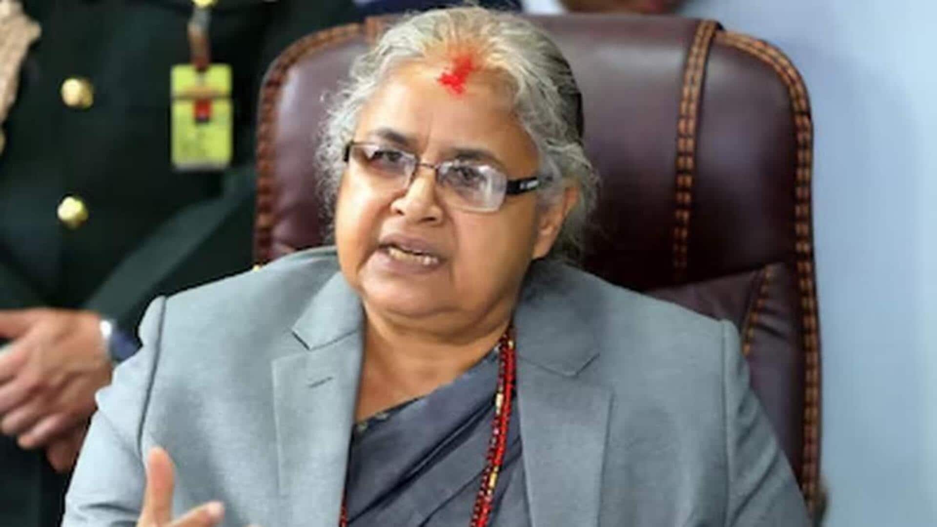 நேபாள இடைக்கால அரசாங்கத்திற்குத் தலைமை தாங்க முன்னாள் தலைமை நீதிபதி சுசீலா கார்க்கி சம்மதம் நேபாள இடைக்கால அரசாங்கத்திற்குத் தலைமை தாங்க முன்னாள் தலைமை நீதிபதி சுசீலா கார்க்கி சம்மதம்