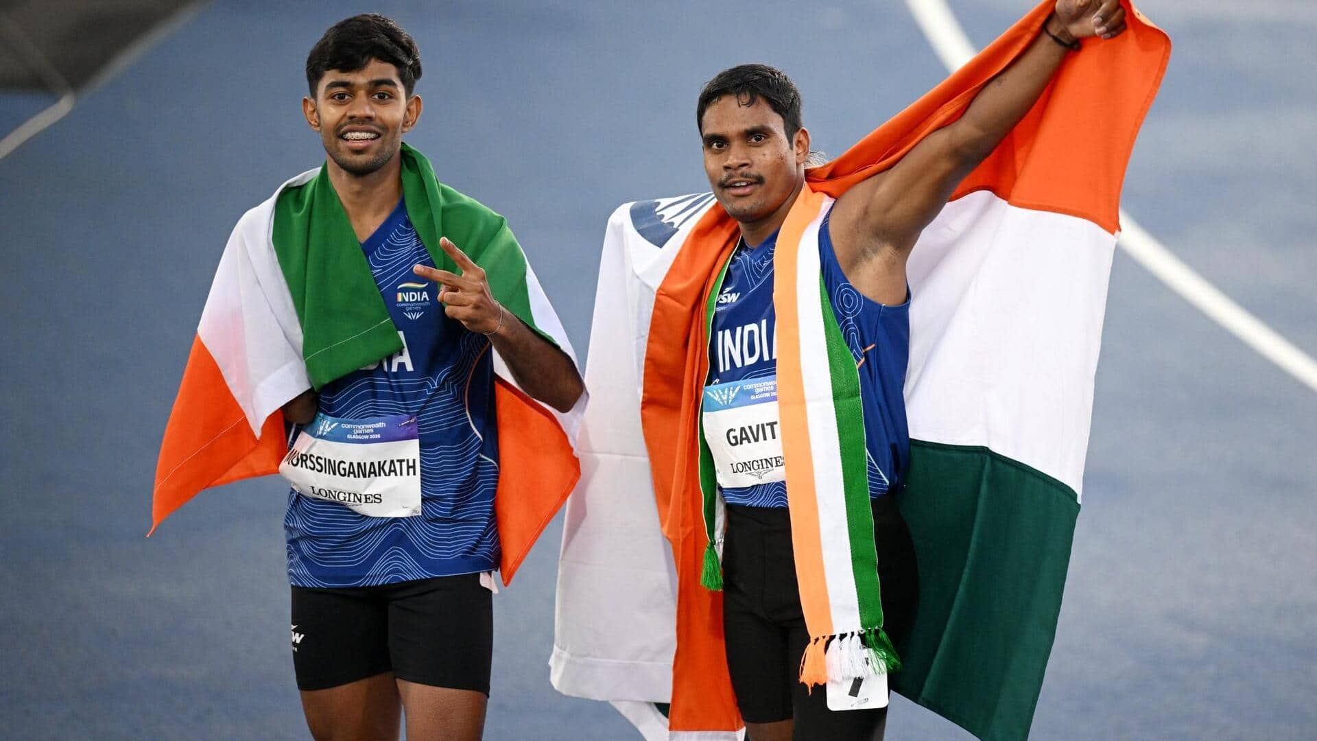 4 வயதில் கையை இழந்தவர், காமன்வெல்த்தில் 100 மீட்டர் பாரா ஓட்டத்தில் தங்கம் வென்று வரலாற்று சாதனை