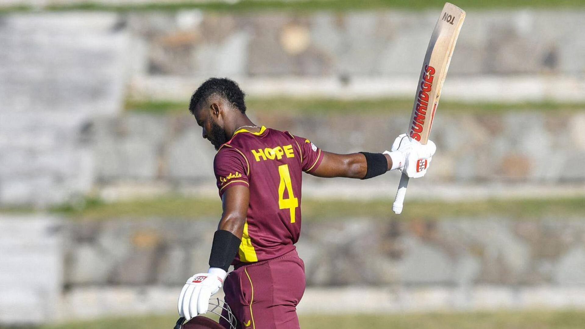 எம்எஸ் தோனியால் கூட செய்ய முடியாத சாதனை; வரலாறு படைத்தார் வெஸ்ட் இண்டீஸின் சாய் ஹோப்