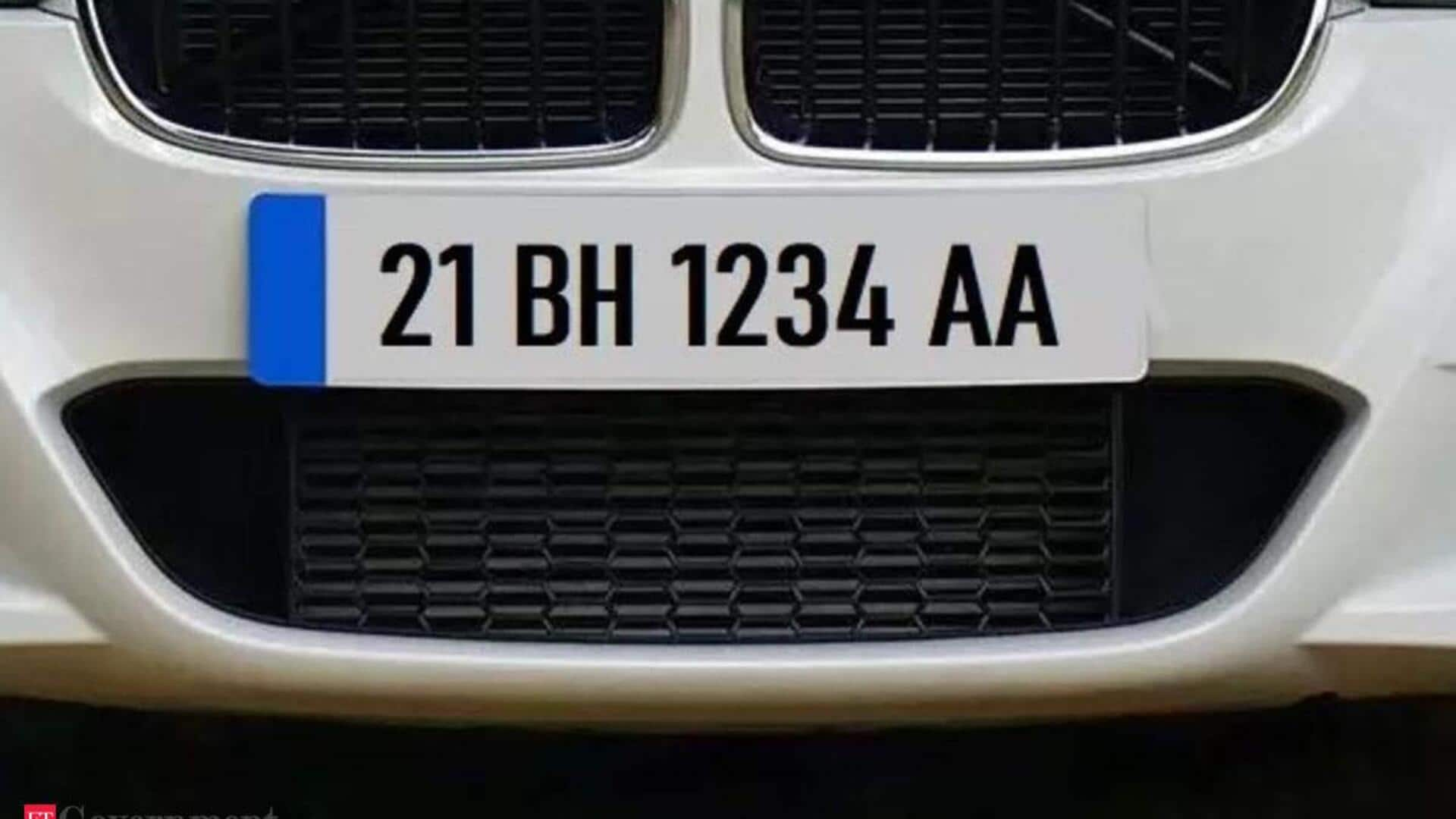 கார்களுக்கான BH நம்பர் பிளேட் என்றால் என்ன, அதை எப்படிப் பெறுவது?
