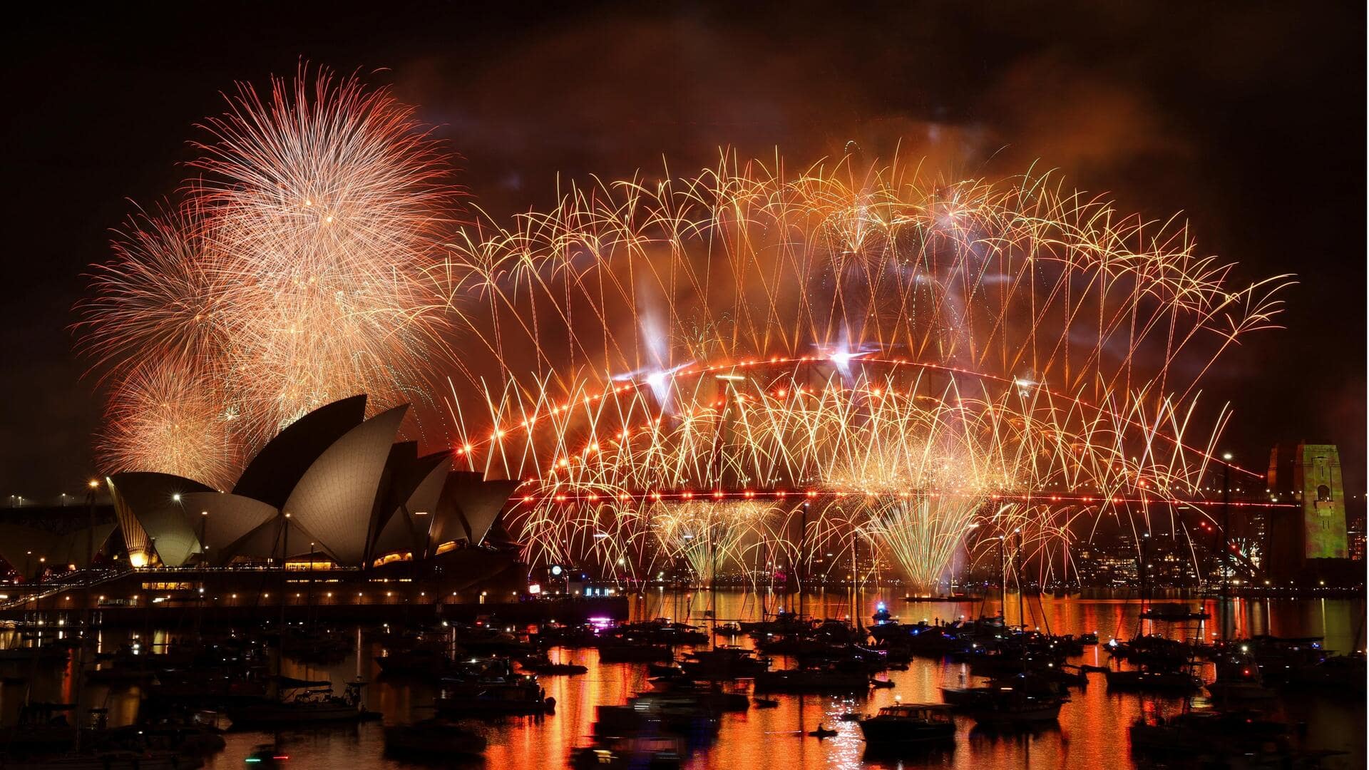 வானவேடிக்கையுடன் 2026 புத்தாண்டை உற்சாகத்துடன் வரவேற்ற உலக நாடுகள்: காண்க!