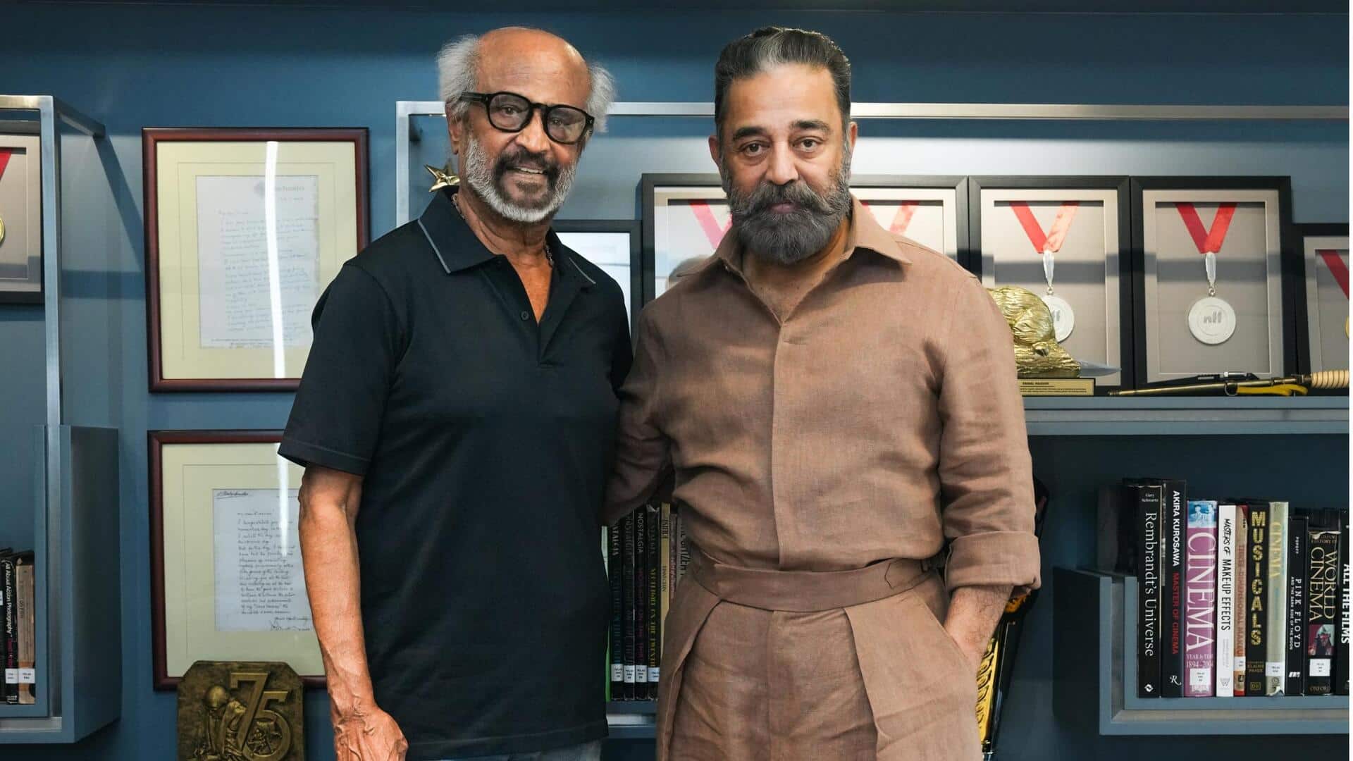 தர்மன் படப்பூஜை: ரஜினி - கமல் 40 ஆண்டுகால கூட்டணி, 4 இயக்குநர்கள் மாறிய பின்னணி